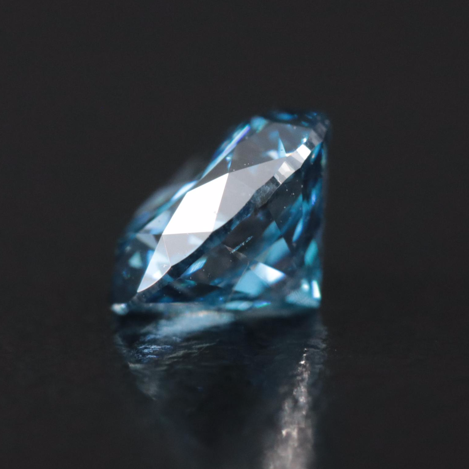 Loose 1.18 CT Fancy Blue Diamond