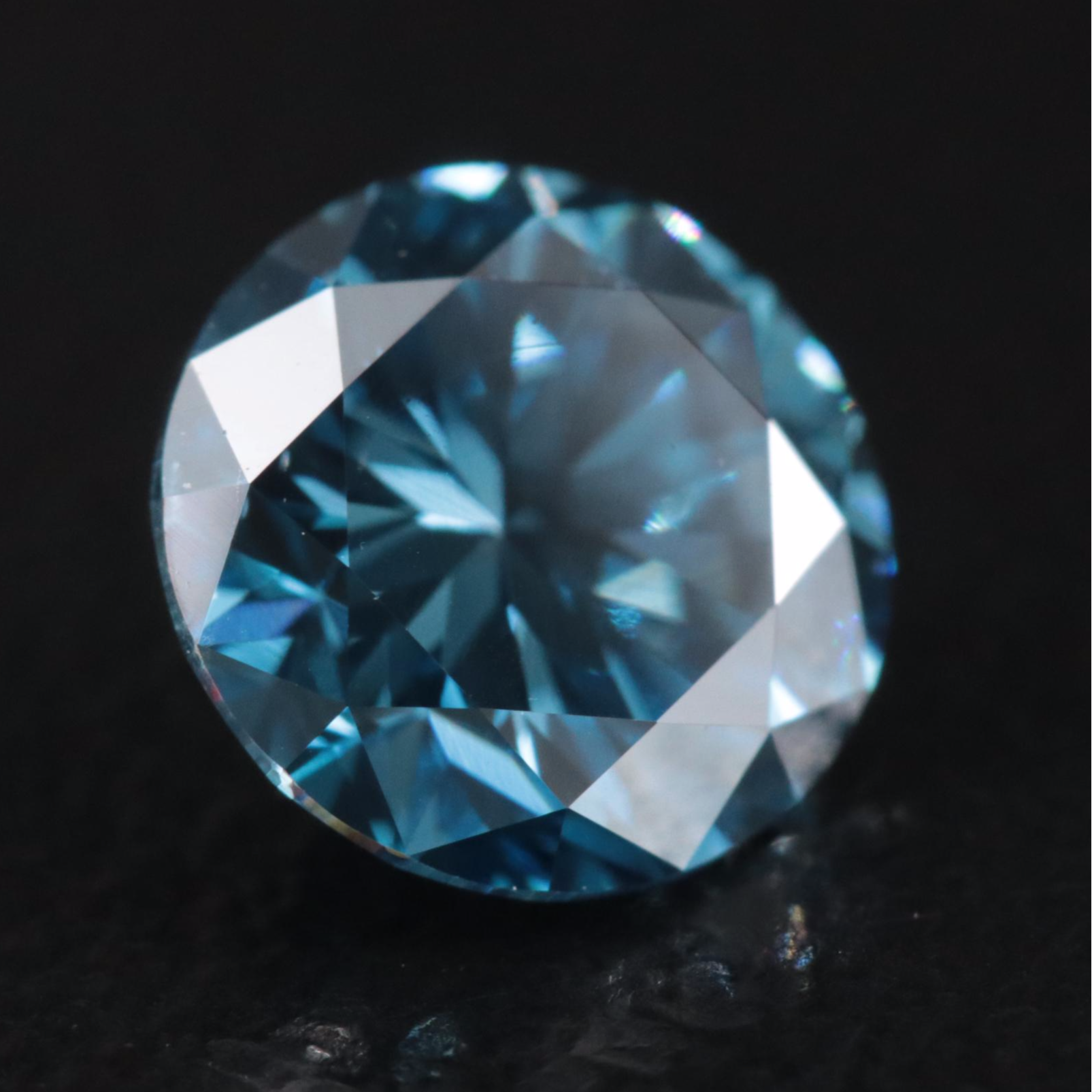 Loose 1.18 CT Fancy Blue Diamond