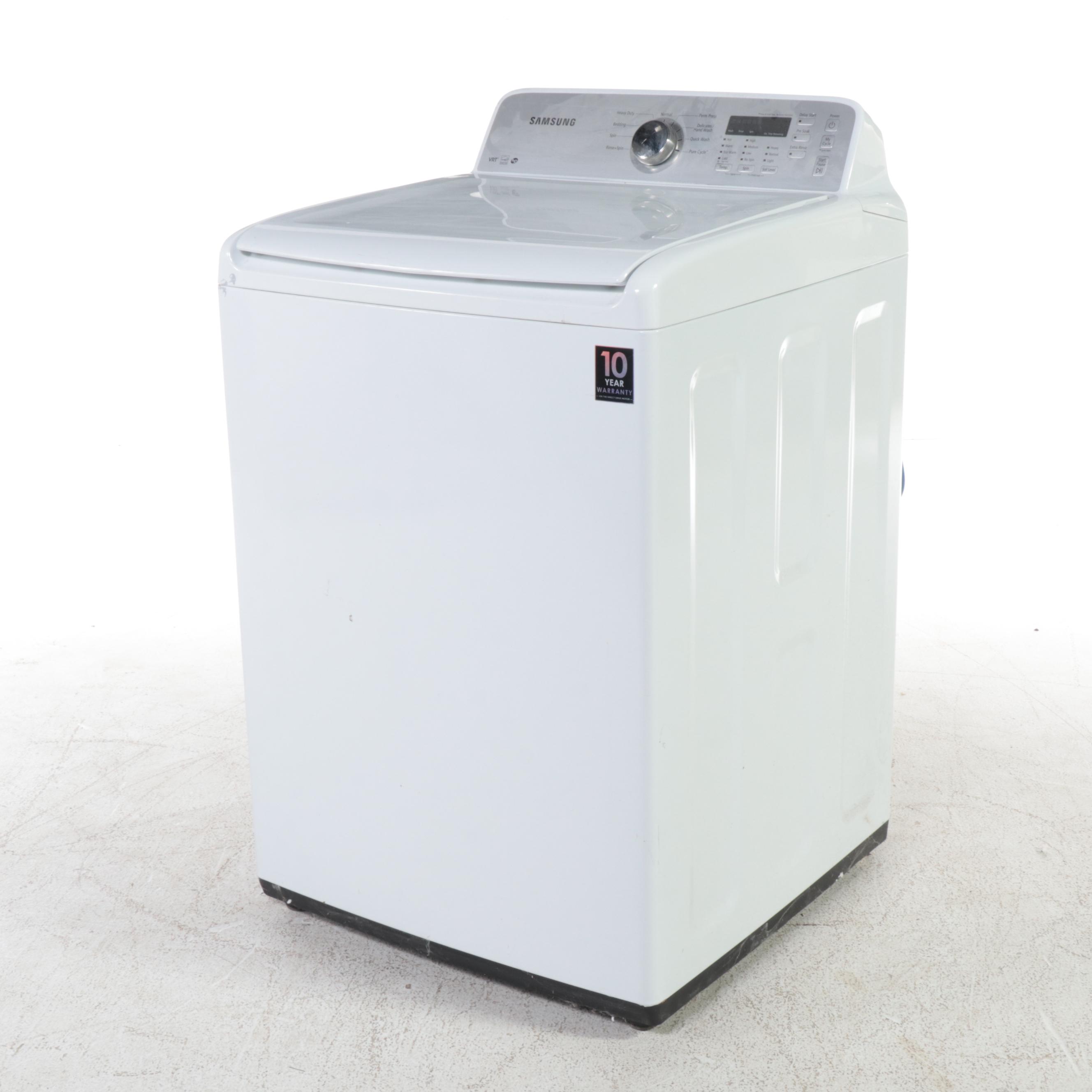 Samsung 4.0 Cu. Ft. White VRT Top Load Electric Washer