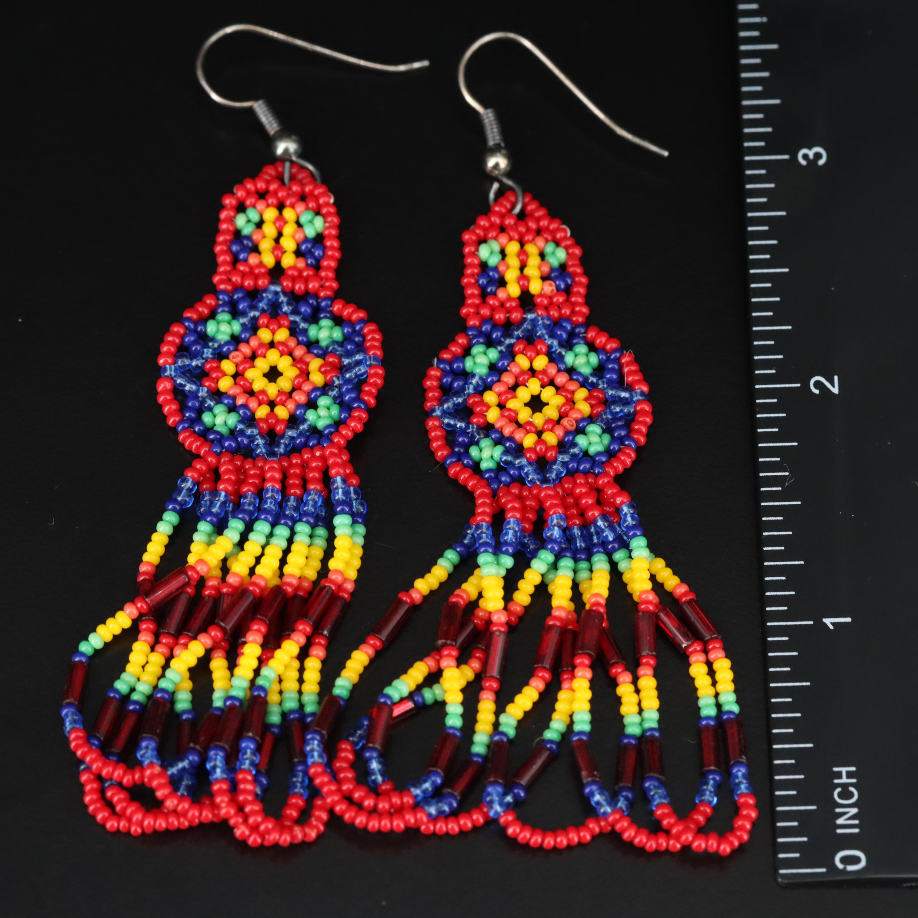 Turquoise Earrings and Sterling Enamel Heart Featured in Jewelry Lot