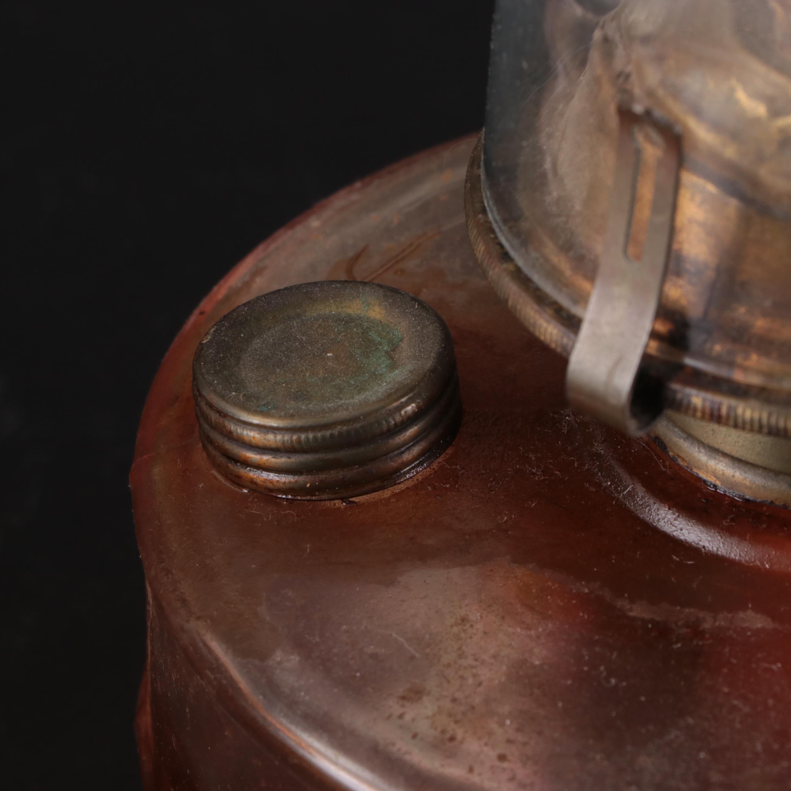 Mantle Lamp Co. Aladdin Model B Oil Lamp and More, 20th Century