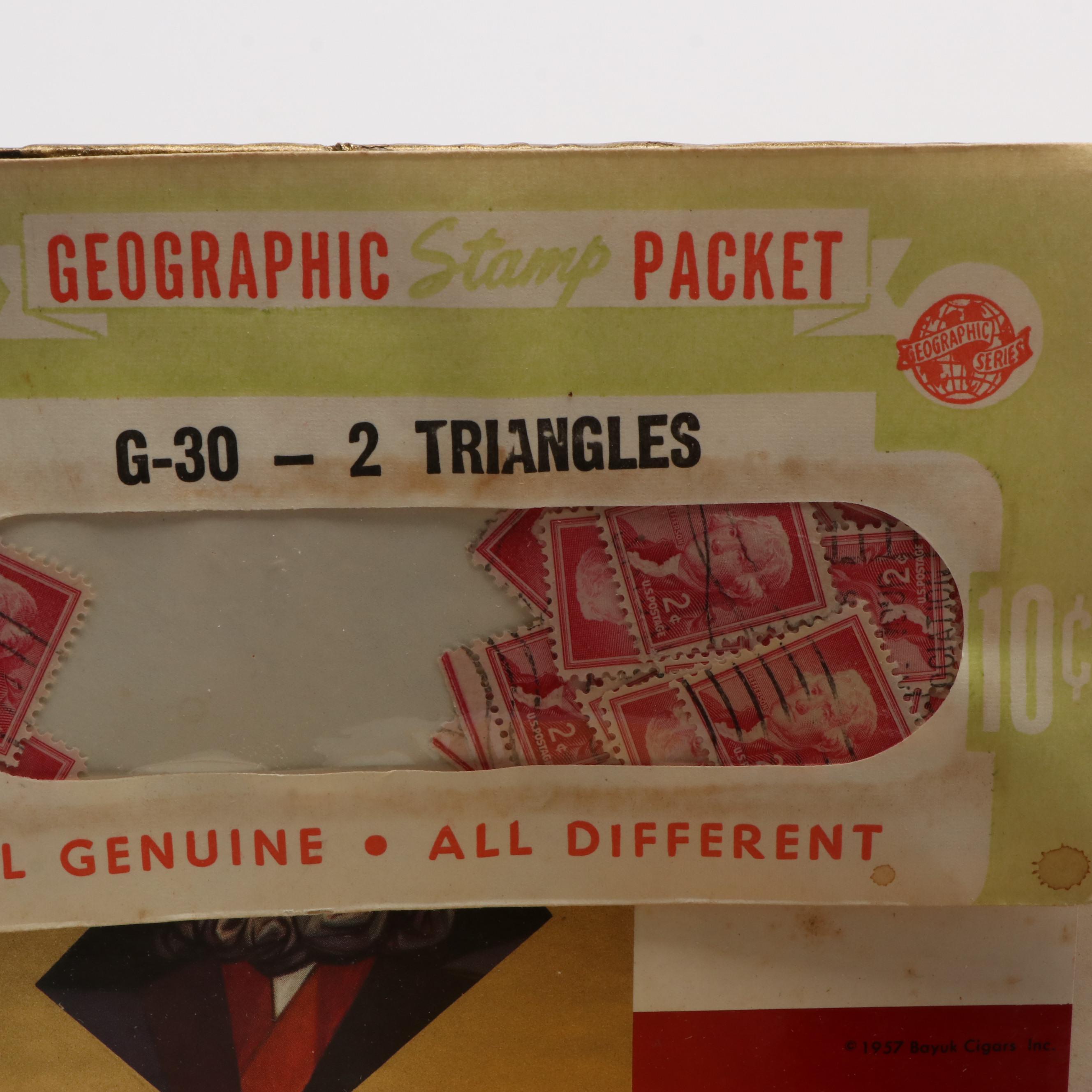 Large Assortment of Vintage World Postage Stamps