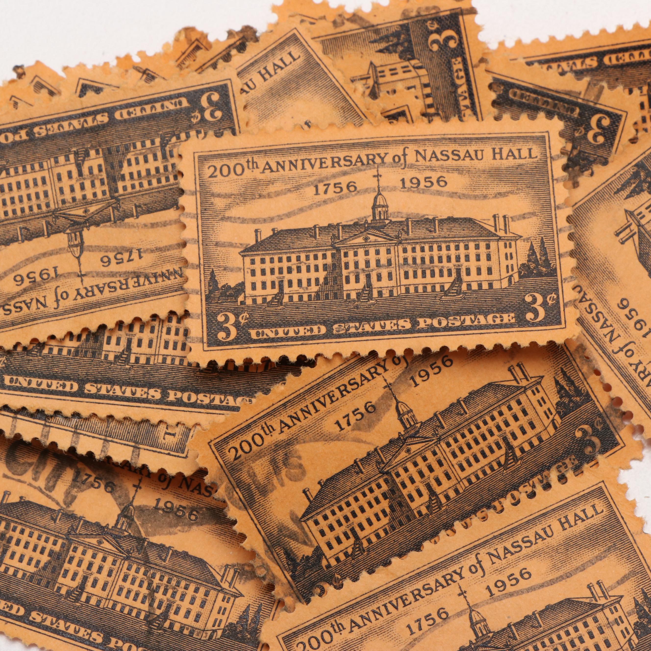 Large Assortment of Vintage World Postage Stamps