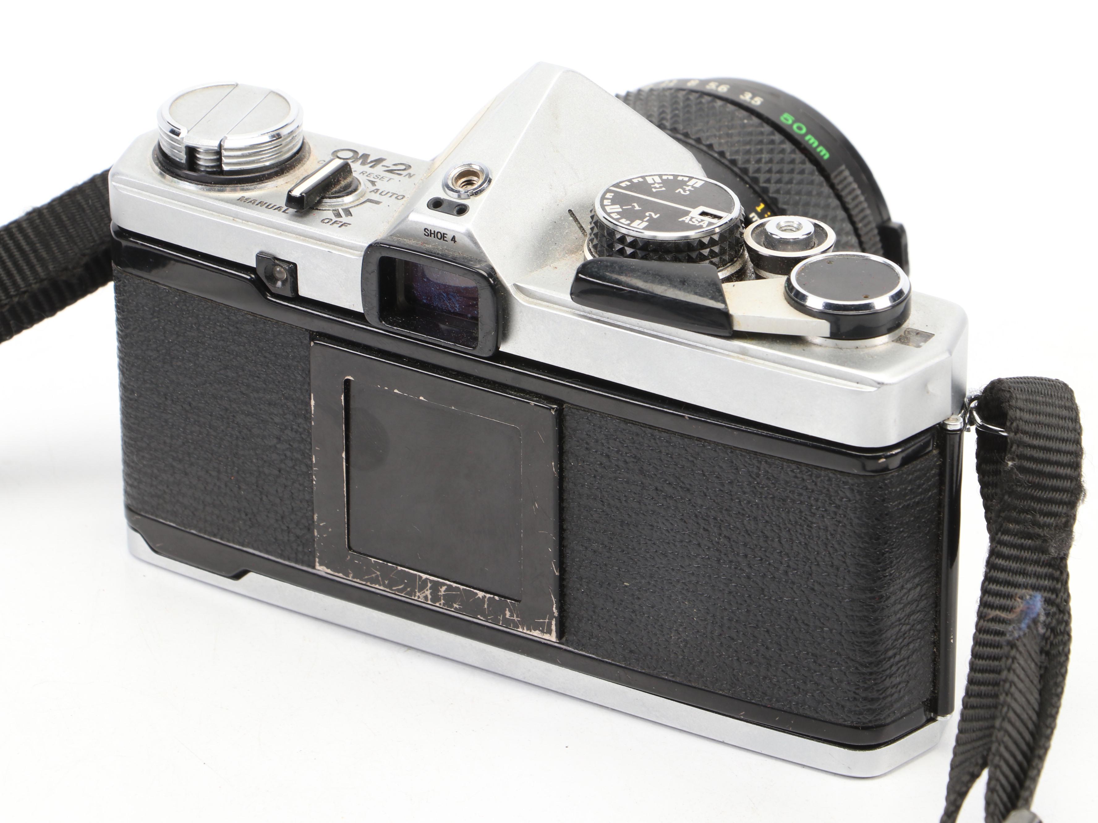 Olympus OM-2 and OM-2S Still Cameras and Lenses, Vintage