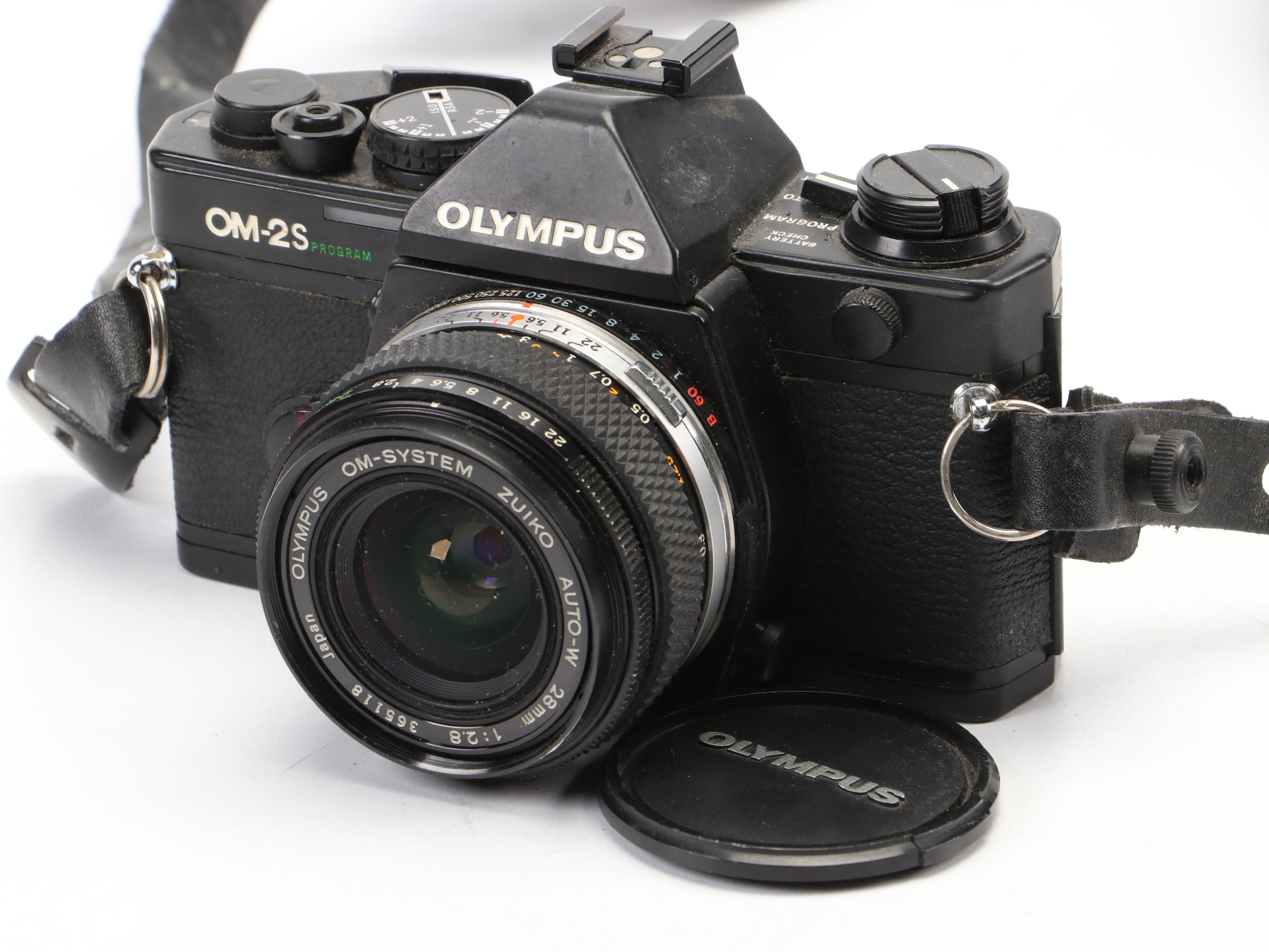 Olympus OM-2 and OM-2S Still Cameras and Lenses, Vintage