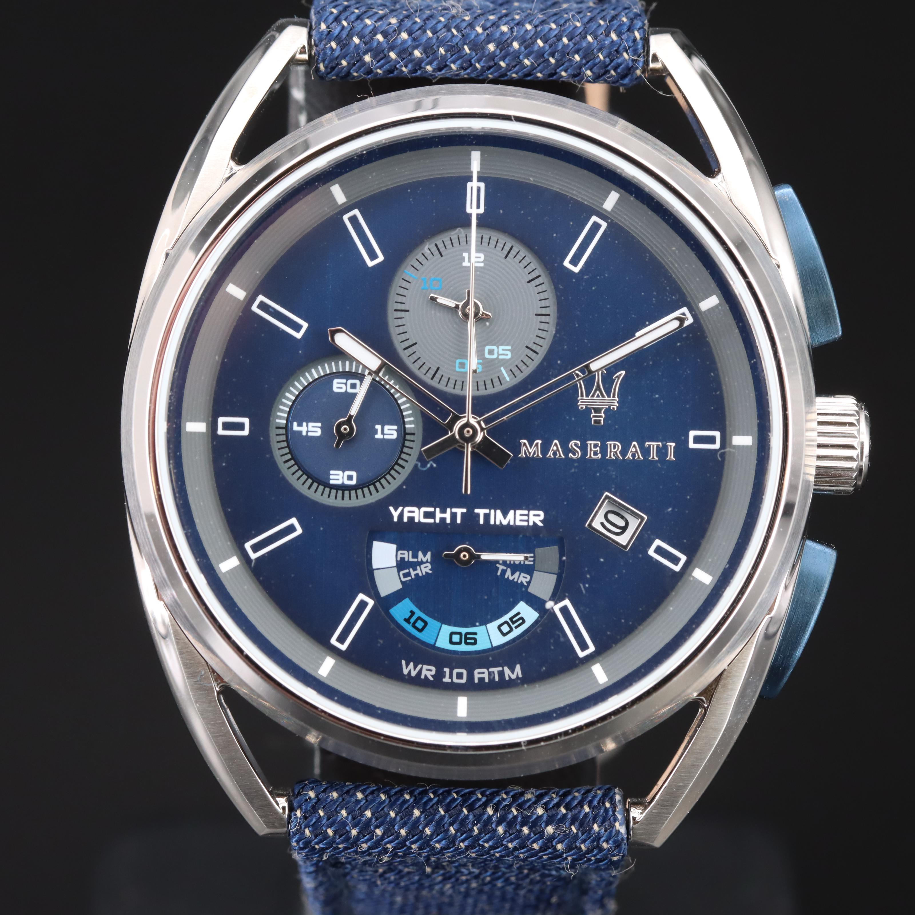 Maserati Trimarano Yacht Timer Watch