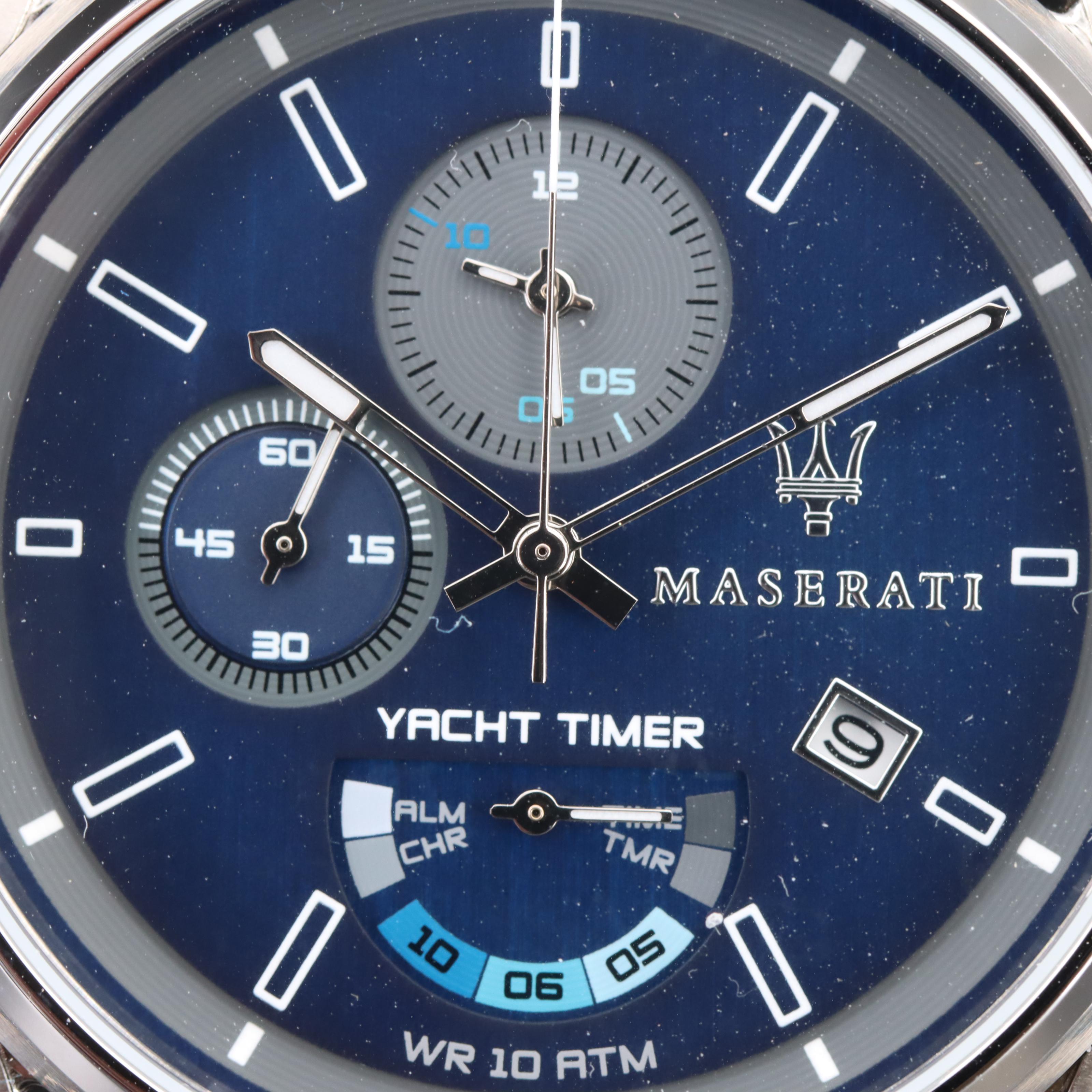 Maserati Trimarano Yacht Timer Watch