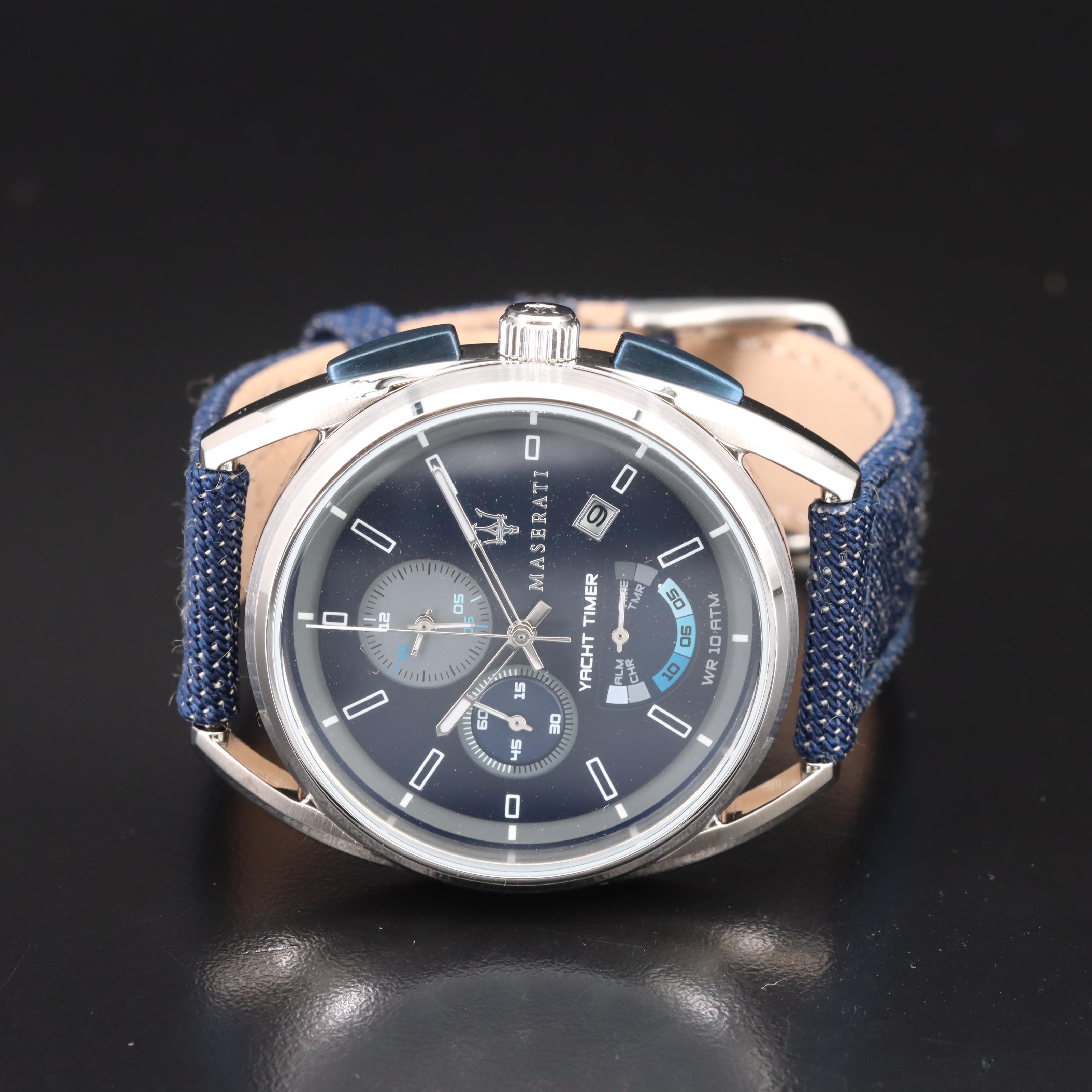 Maserati Trimarano Yacht Timer Watch