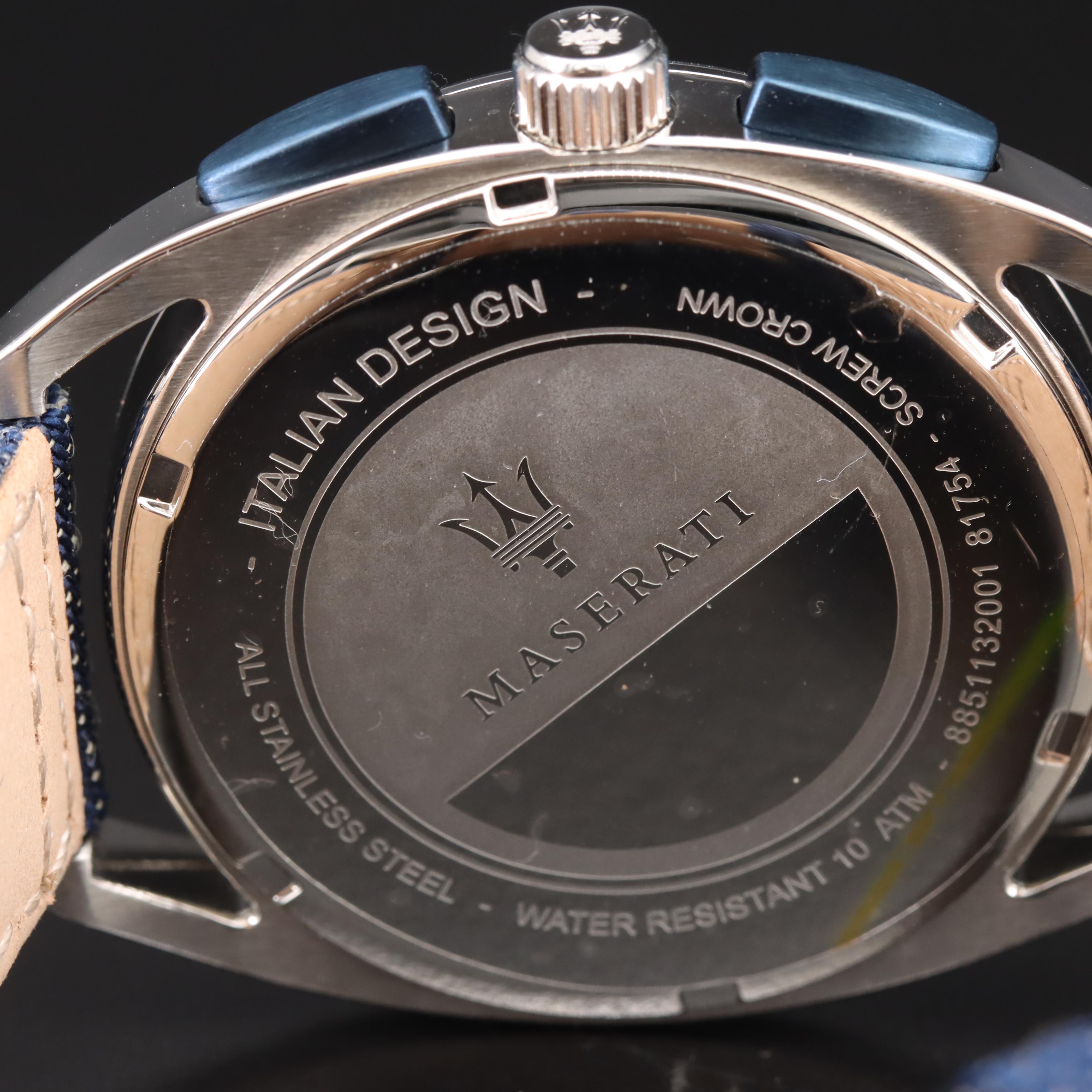 Maserati Trimarano Yacht Timer Watch