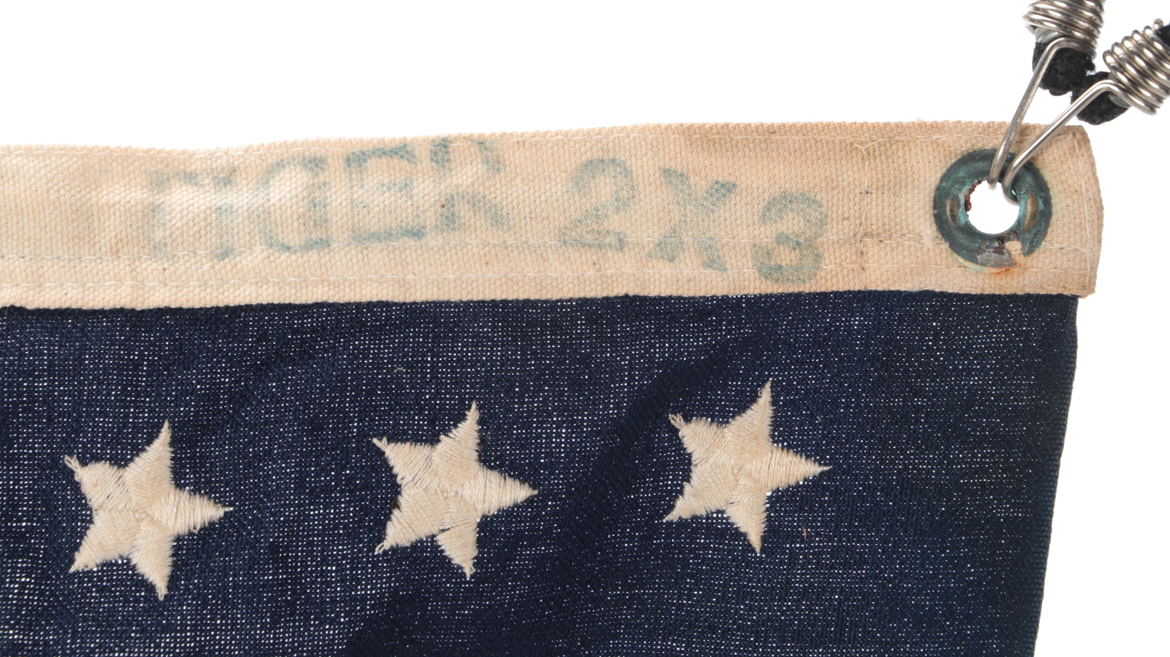 Fishing Poles, Lures, 48-Star American Flag and More, Mid-20th Century