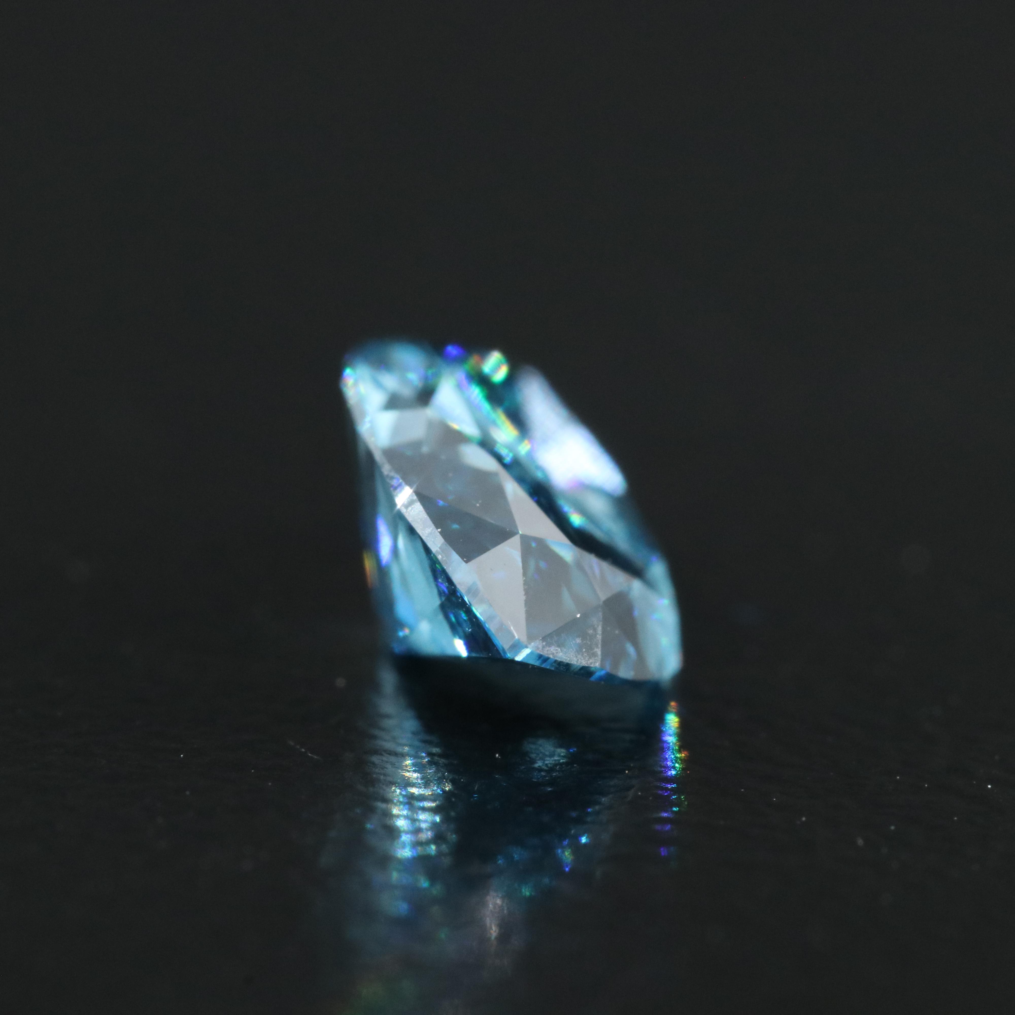 Loose 1.69 CT Fancy Deep Blue Diamond