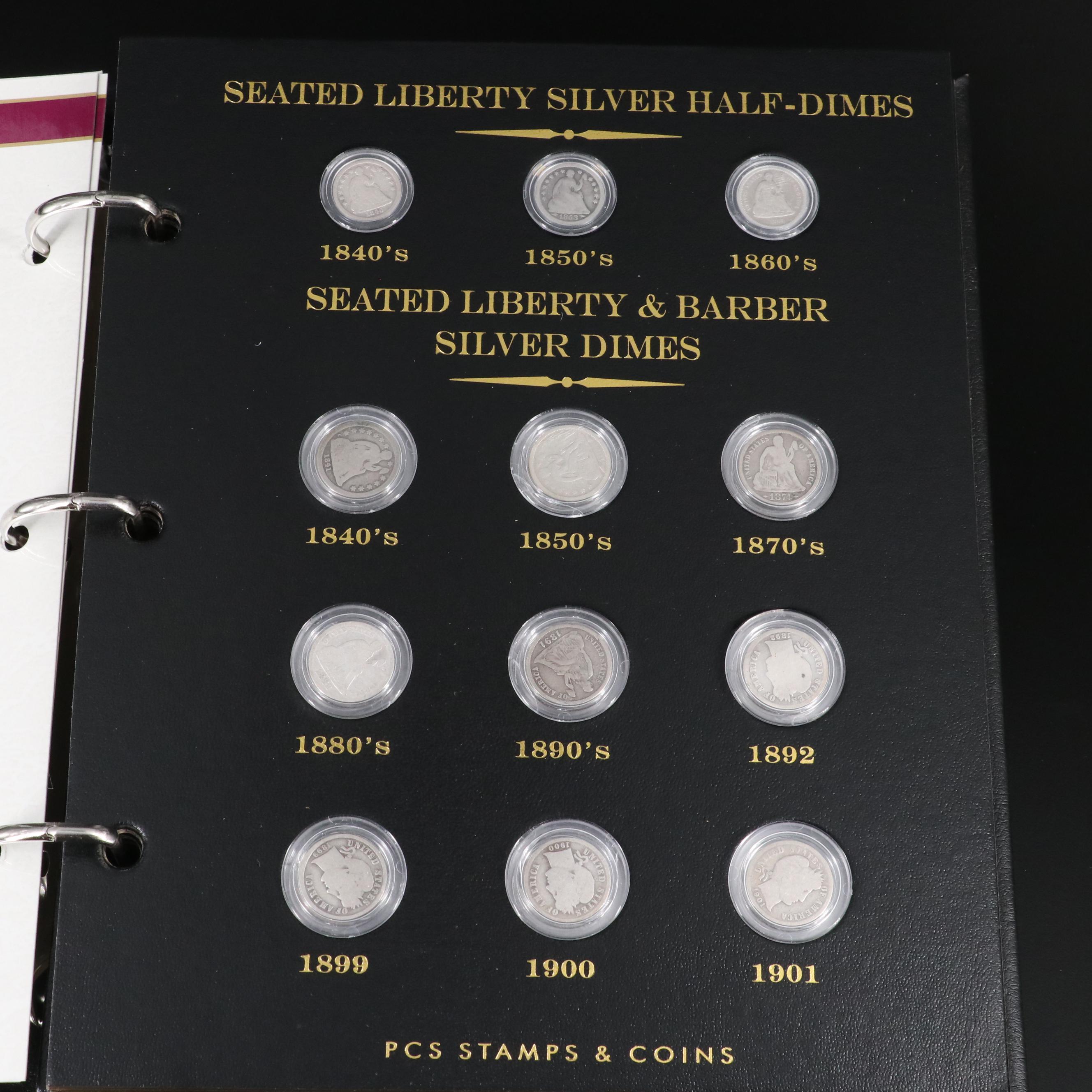 "A Century of U.S. Silver Dimes" Coin Set