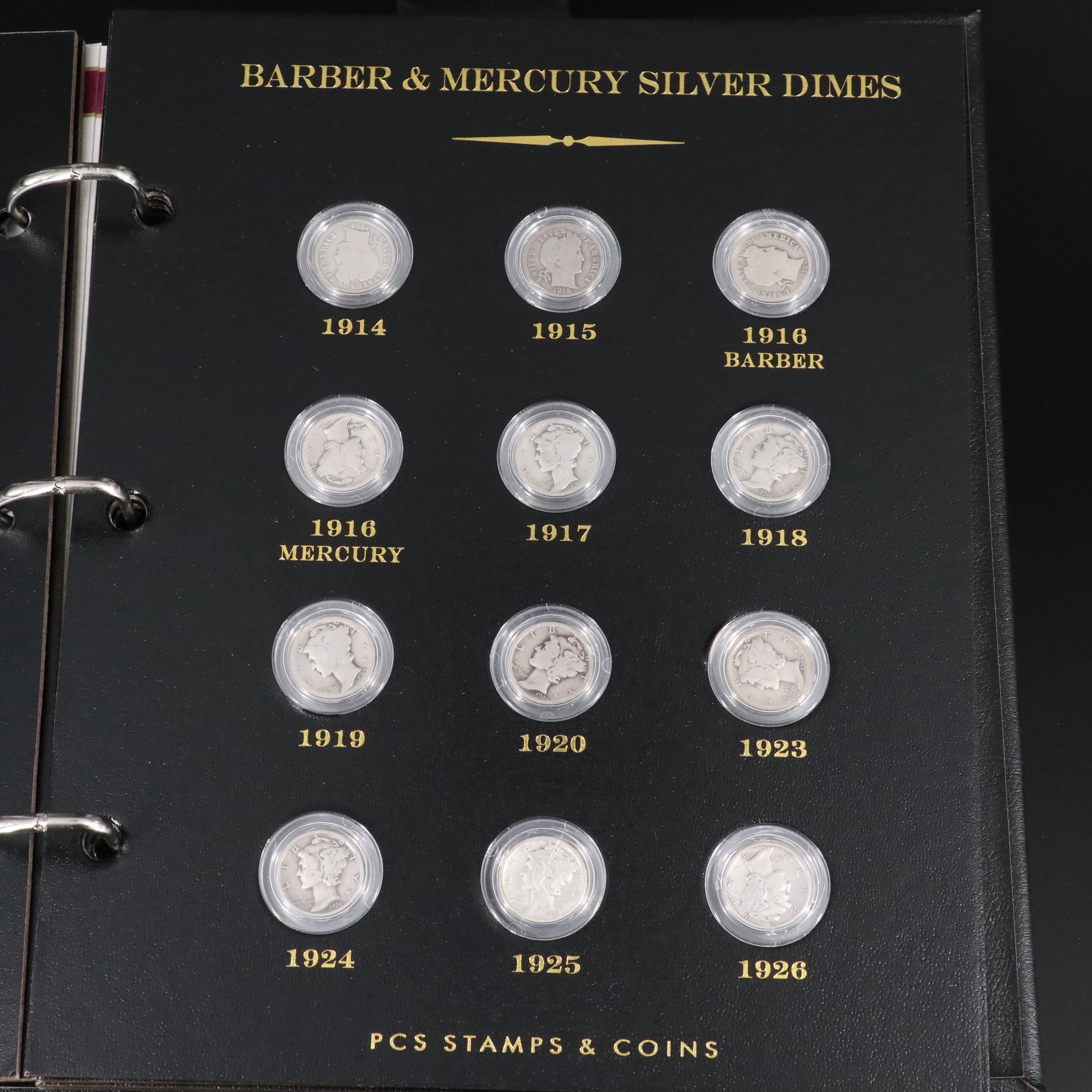 "A Century of U.S. Silver Dimes" Coin Set