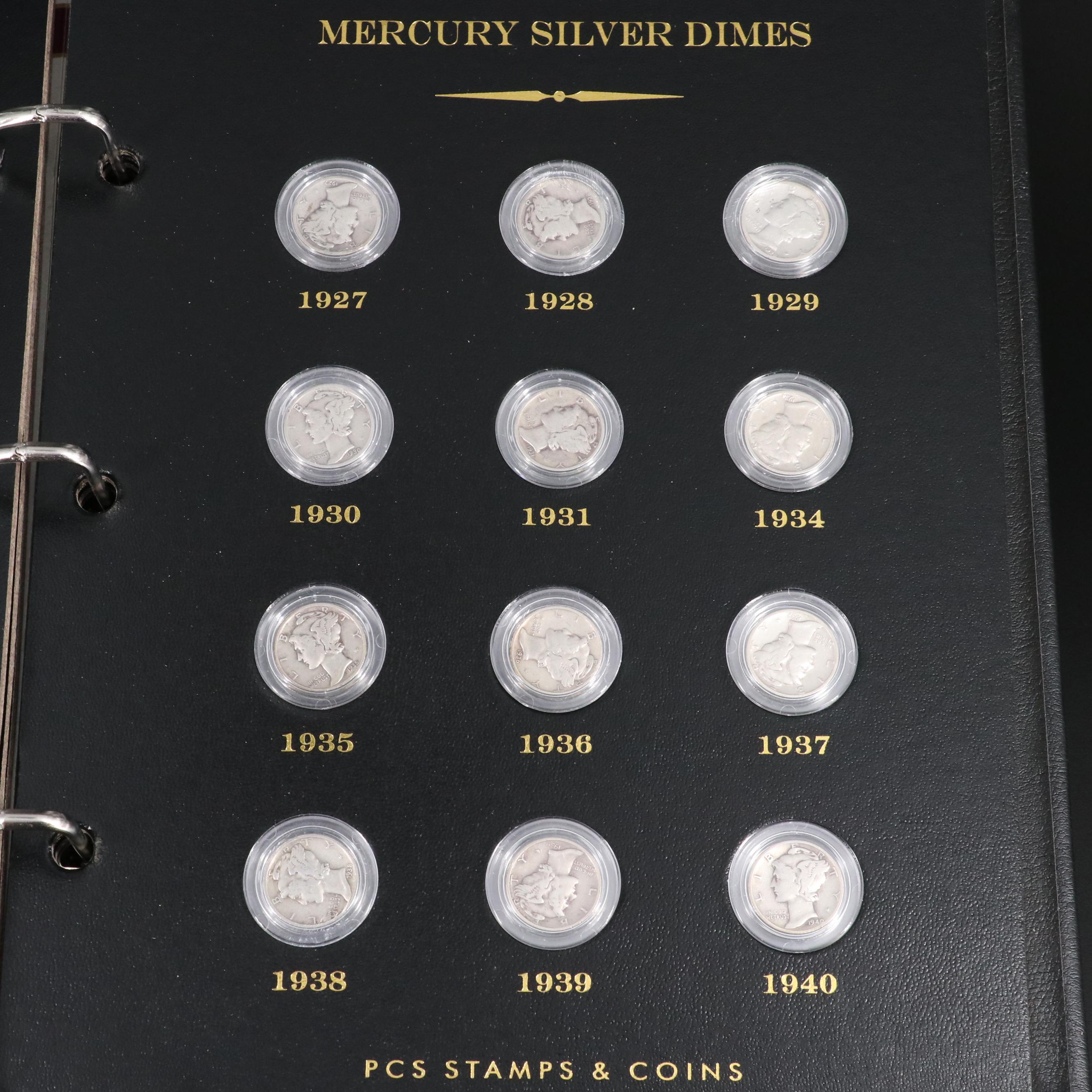 "A Century of U.S. Silver Dimes" Coin Set