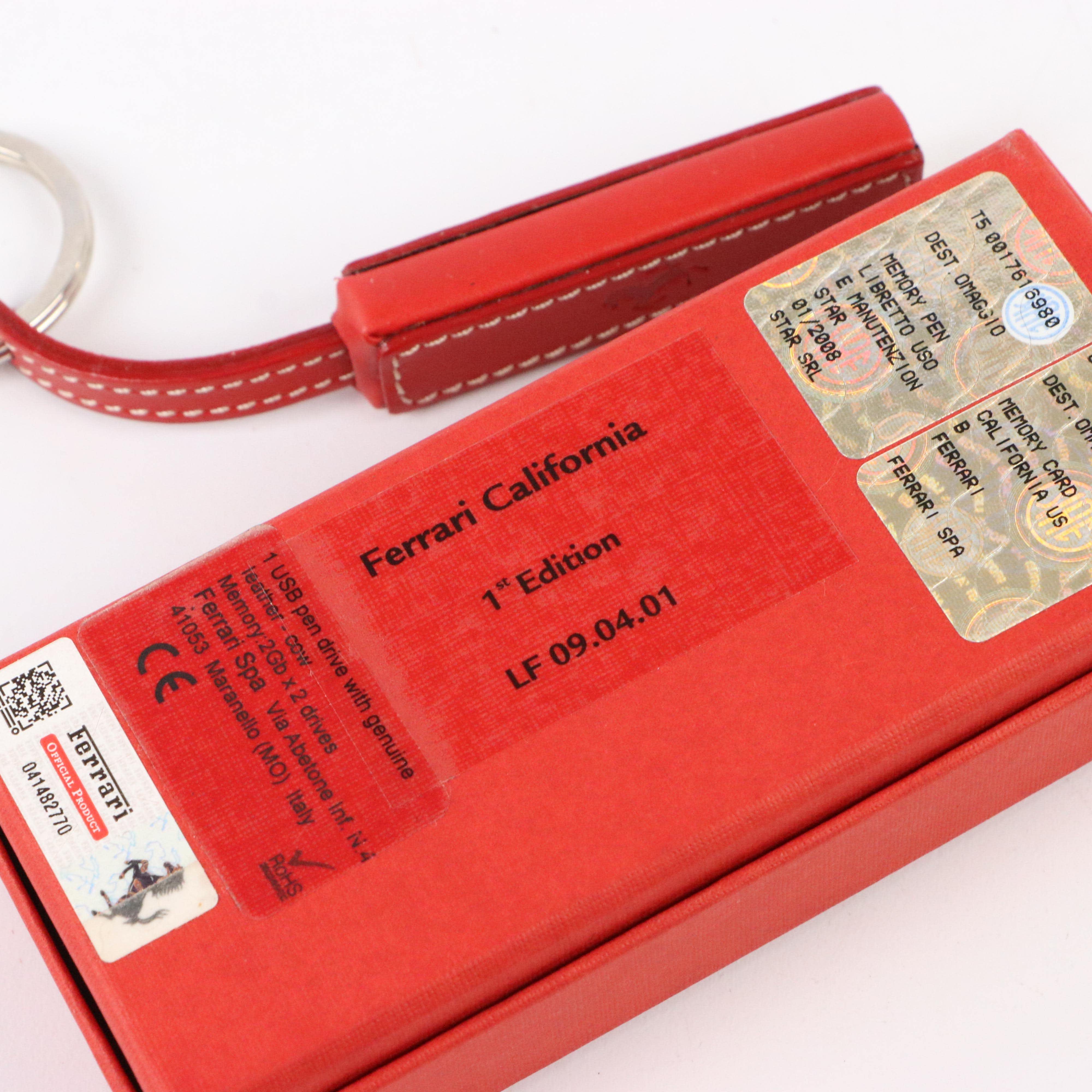 "Ferrari, 1947–1997" with More Ferrari Books and USB Key Chain