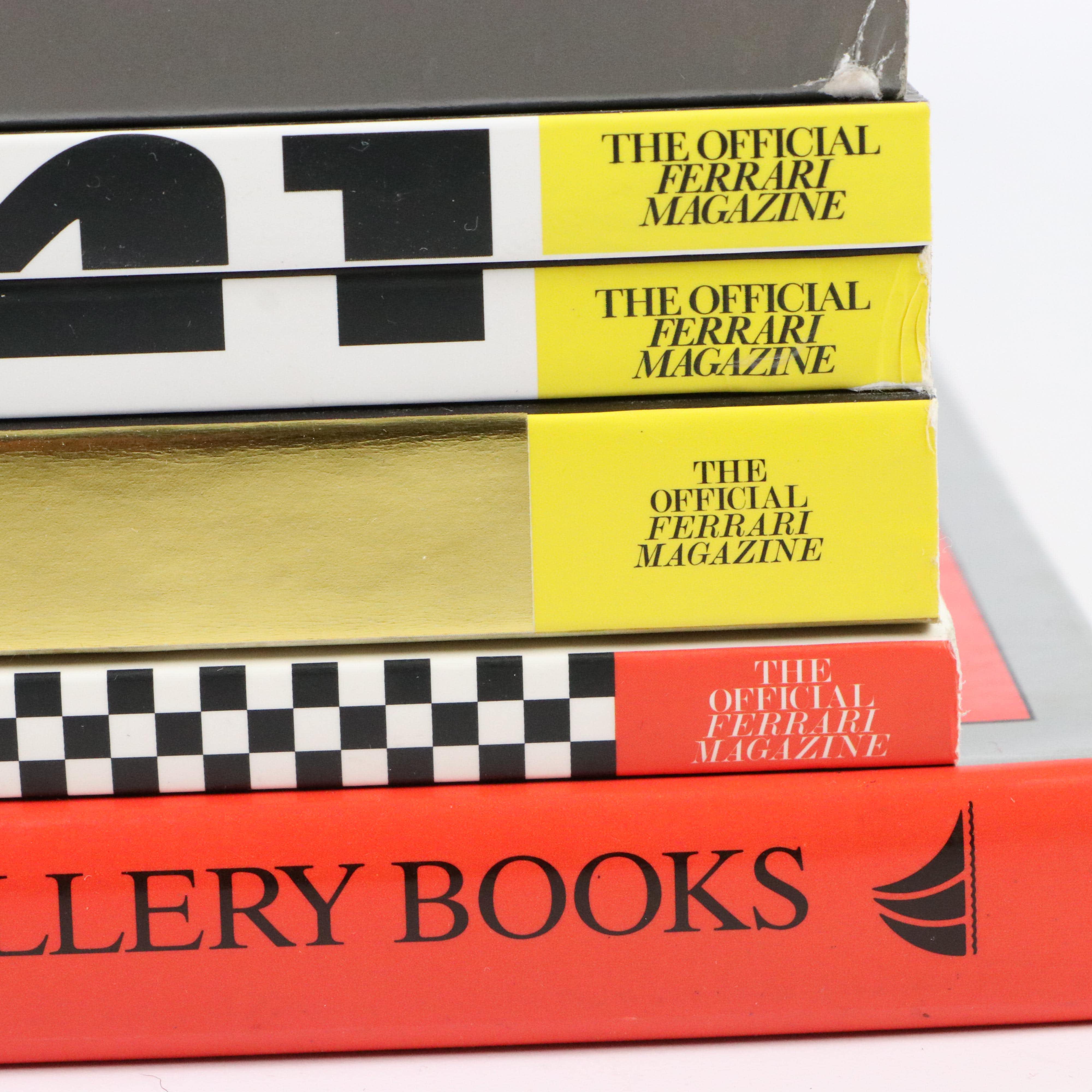 "Ferrari, 1947–1997" with More Ferrari Books and USB Key Chain