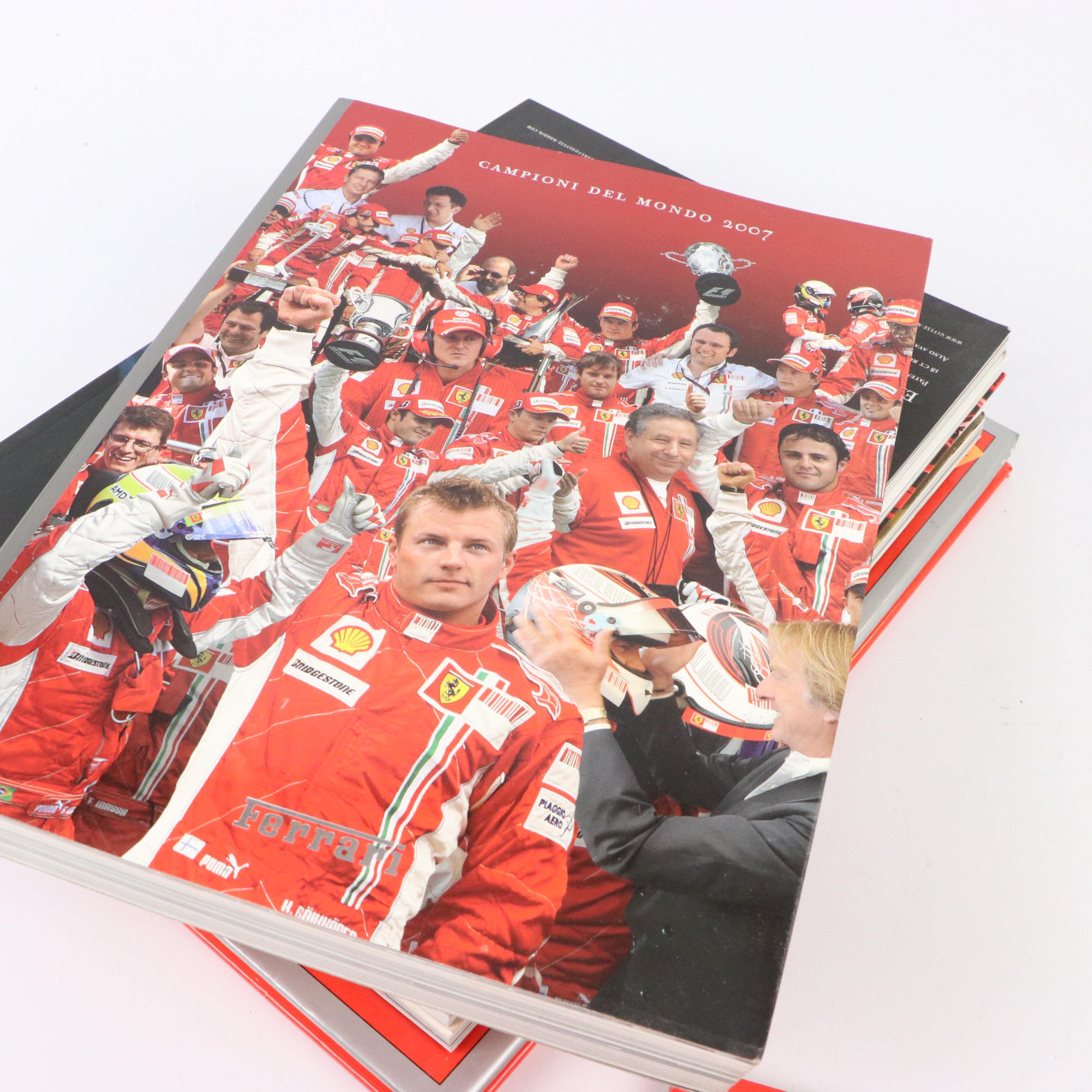 "Ferrari, 1947–1997" with More Ferrari Books and USB Key Chain