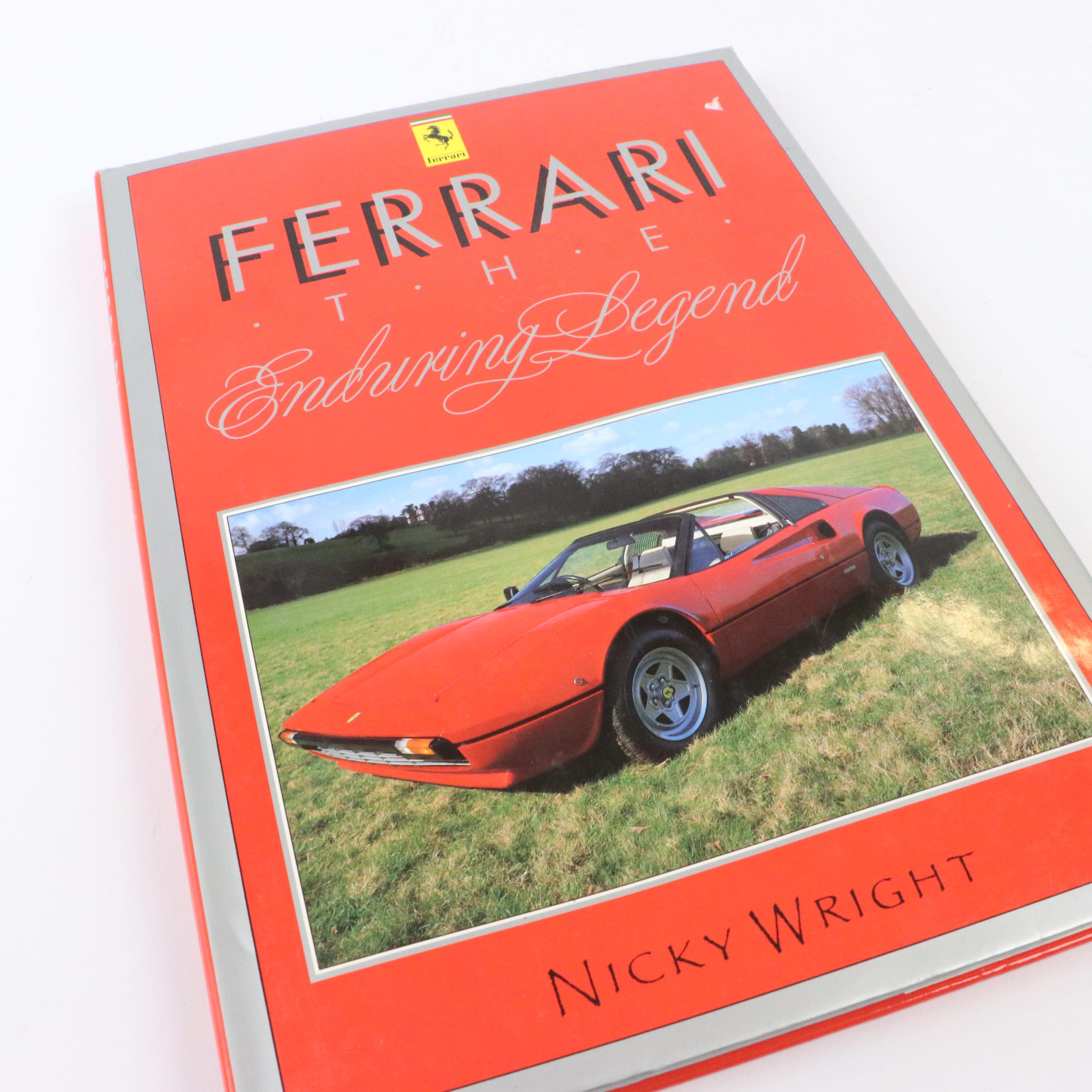 "Ferrari, 1947–1997" with More Ferrari Books and USB Key Chain