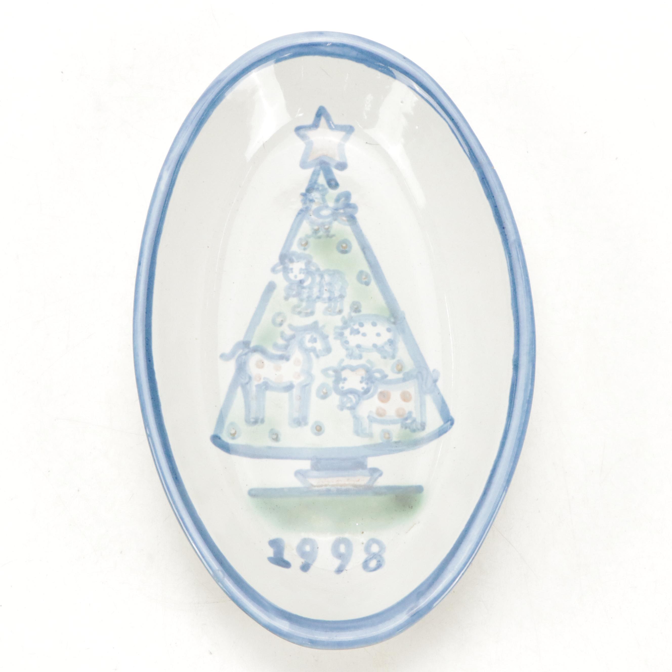 M.A. Hadley Pottery Hand-Crafted Art Pottery Stoneware Trivets, Bowls and Décor