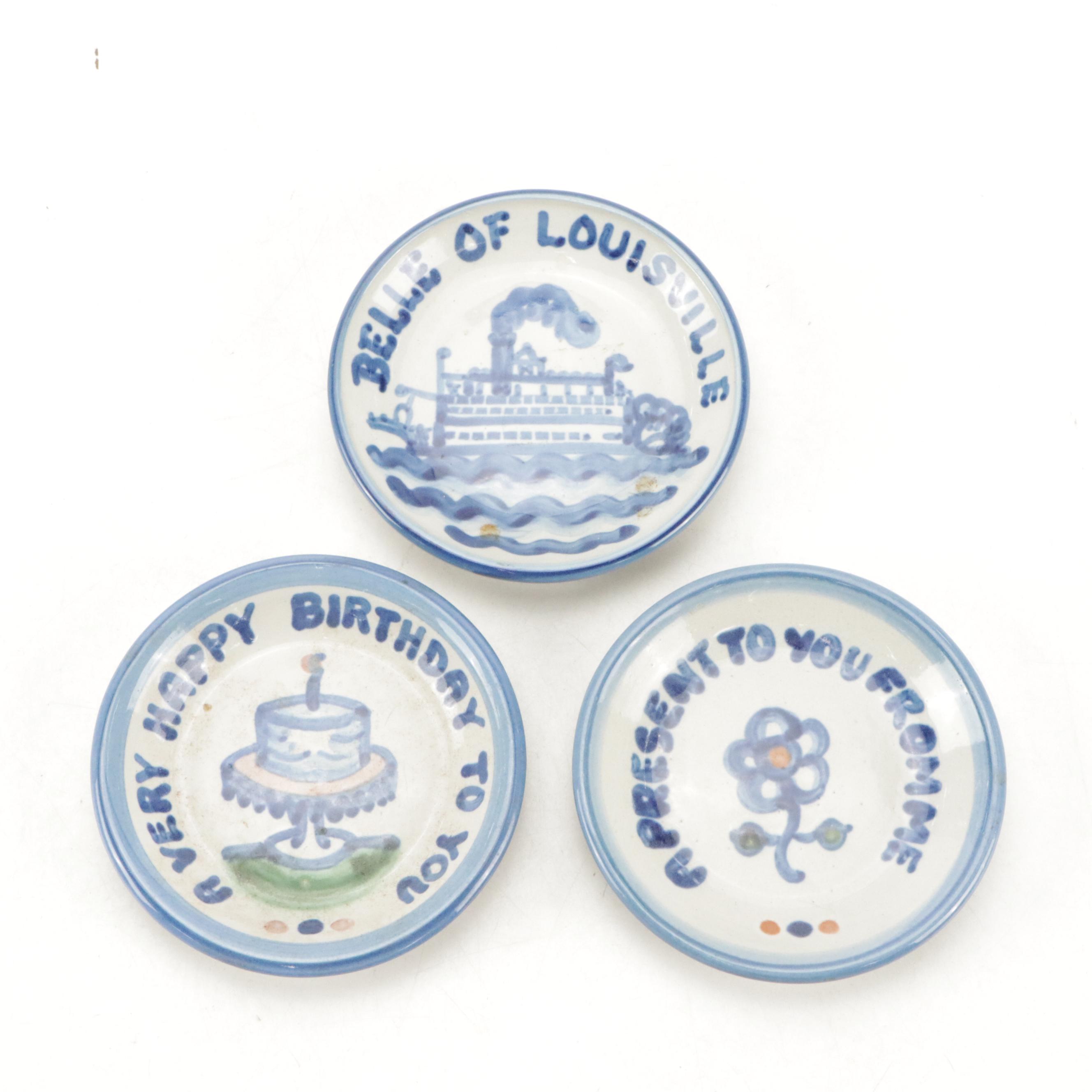 M.A. Hadley Pottery Hand-Crafted Art Pottery Stoneware Trivets, Bowls and Décor