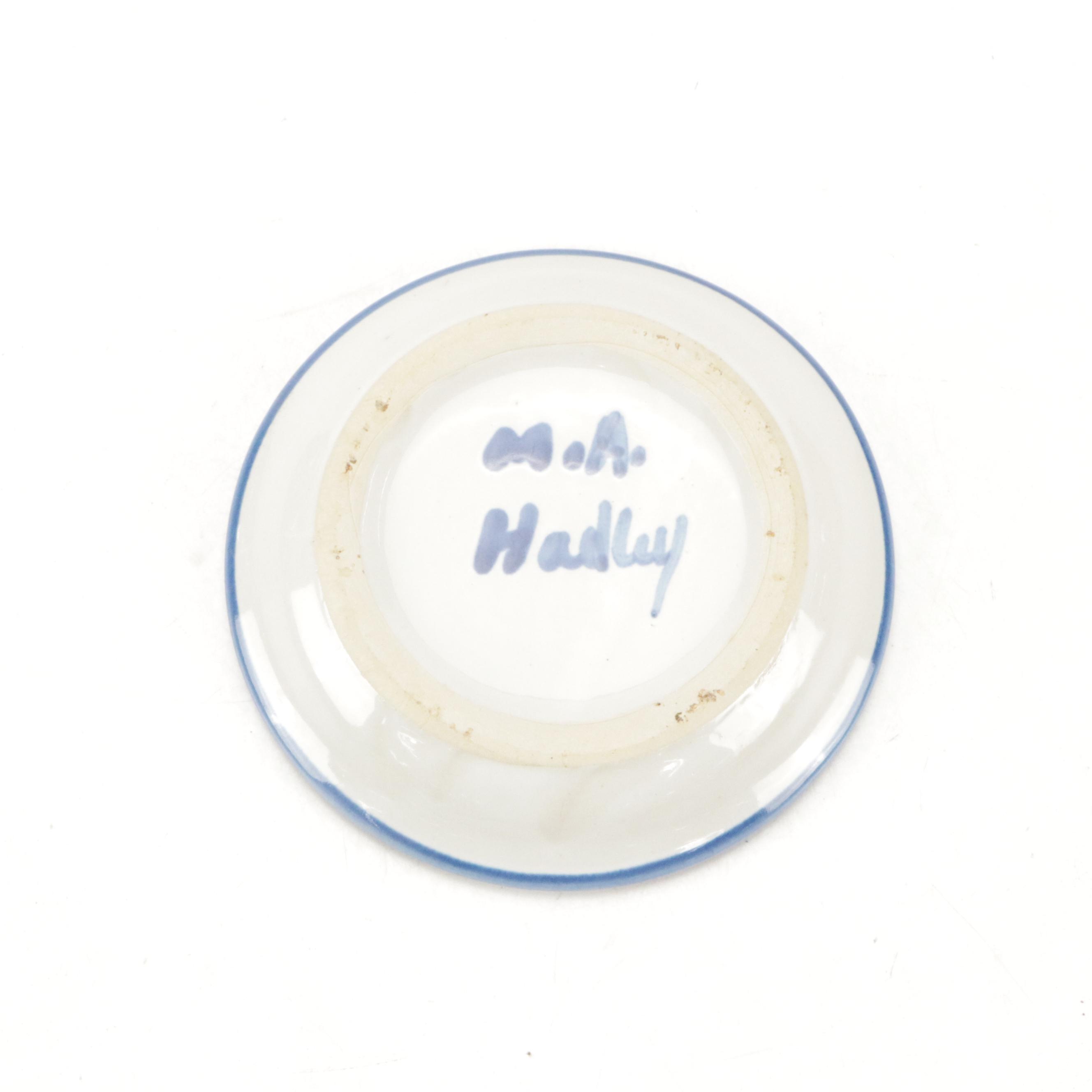 M.A. Hadley Pottery Hand-Crafted Art Pottery Stoneware Trivets, Bowls and Décor