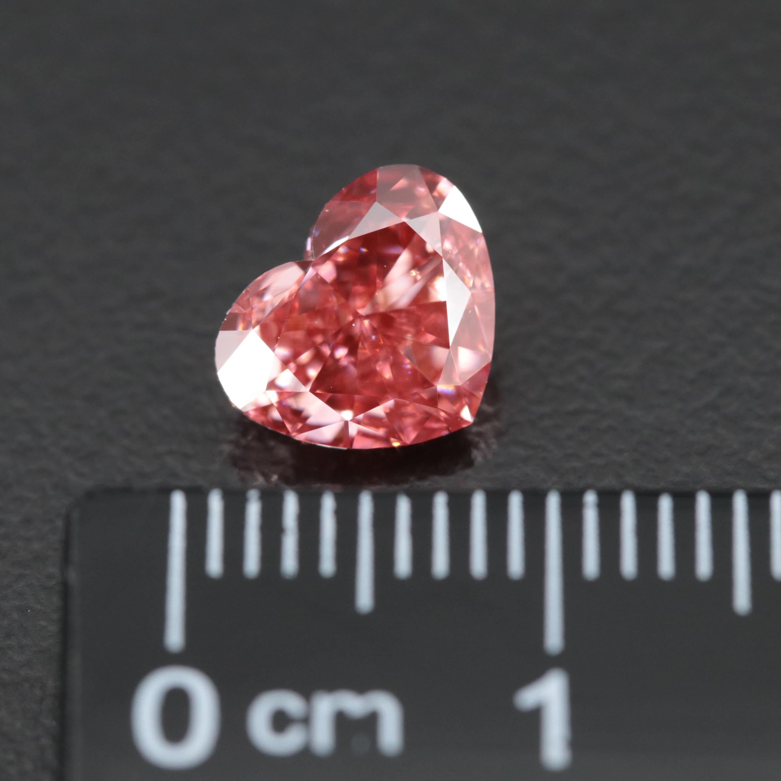 Loose 2.01 CT Fancy Intense Pink Diamond