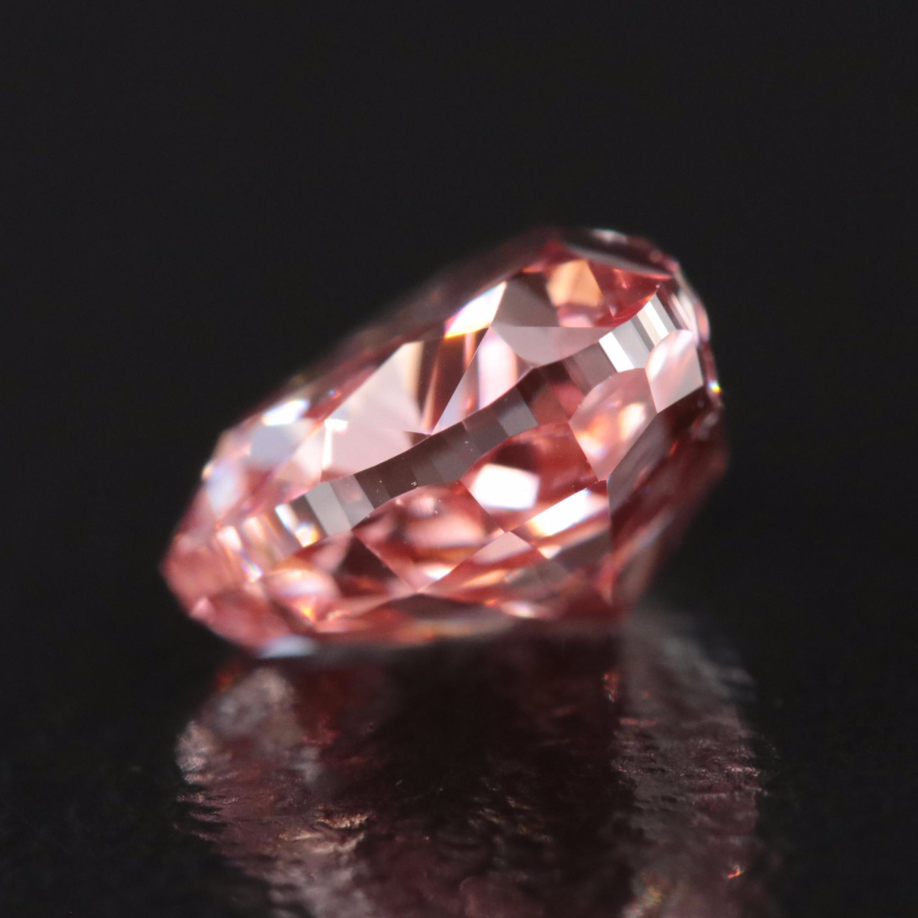 Loose 2.01 CT Fancy Intense Pink Diamond