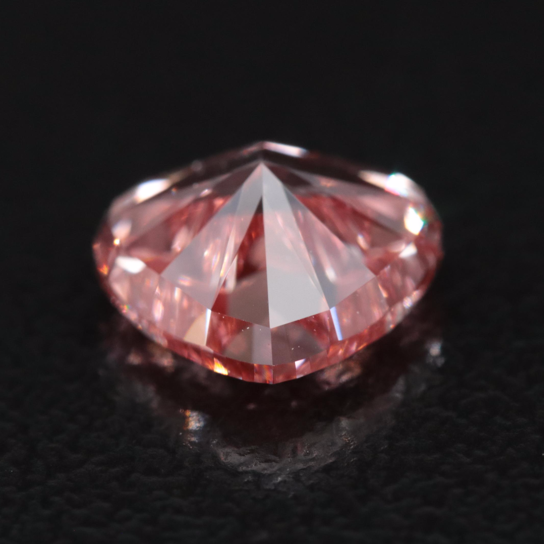 Loose 2.01 CT Fancy Intense Pink Diamond