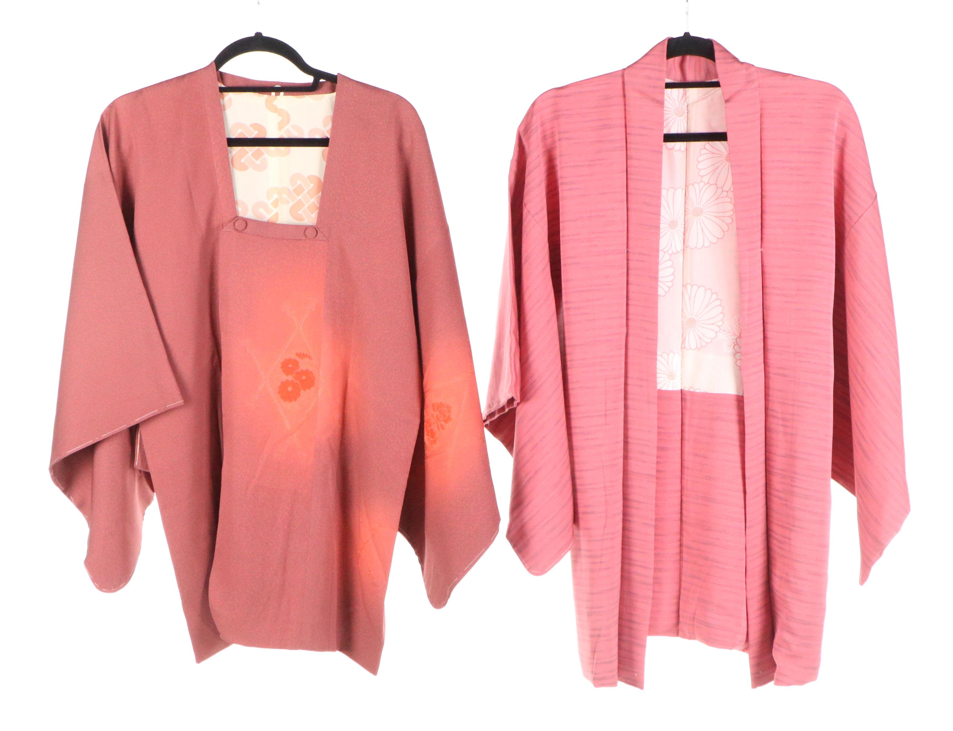 Shima Haori and Floral Michiyuki in Silk