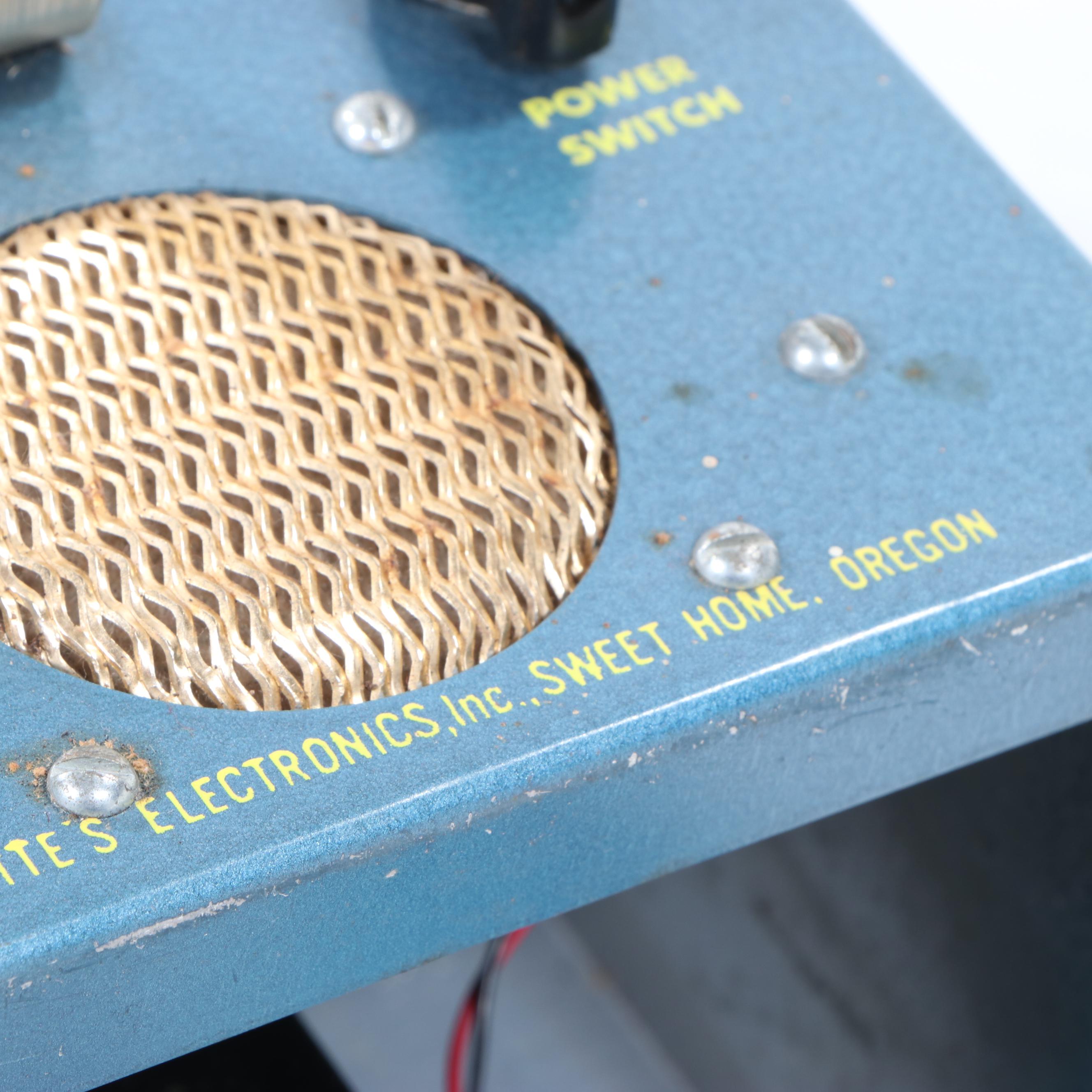 White's Electronics "Coinmaster" Metal Detector and Airguide Comfort Regulator