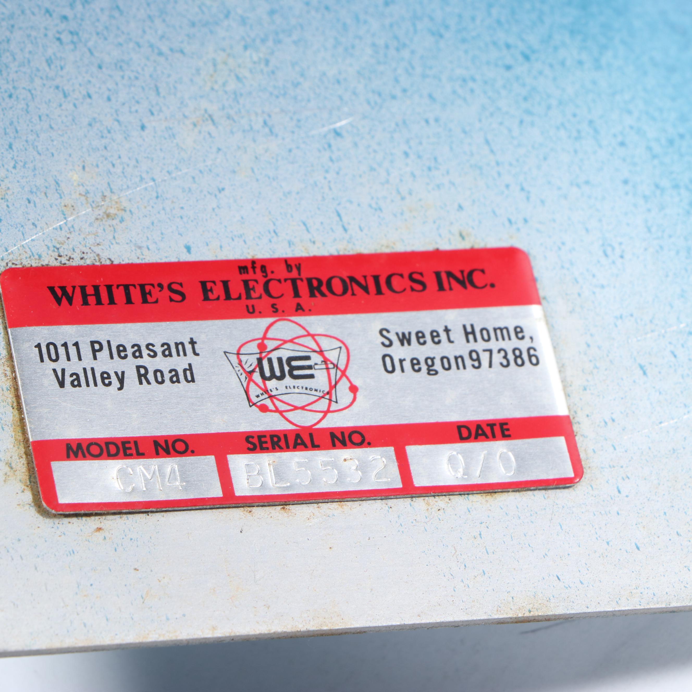 White's Electronics "Coinmaster" Metal Detector and Airguide Comfort Regulator