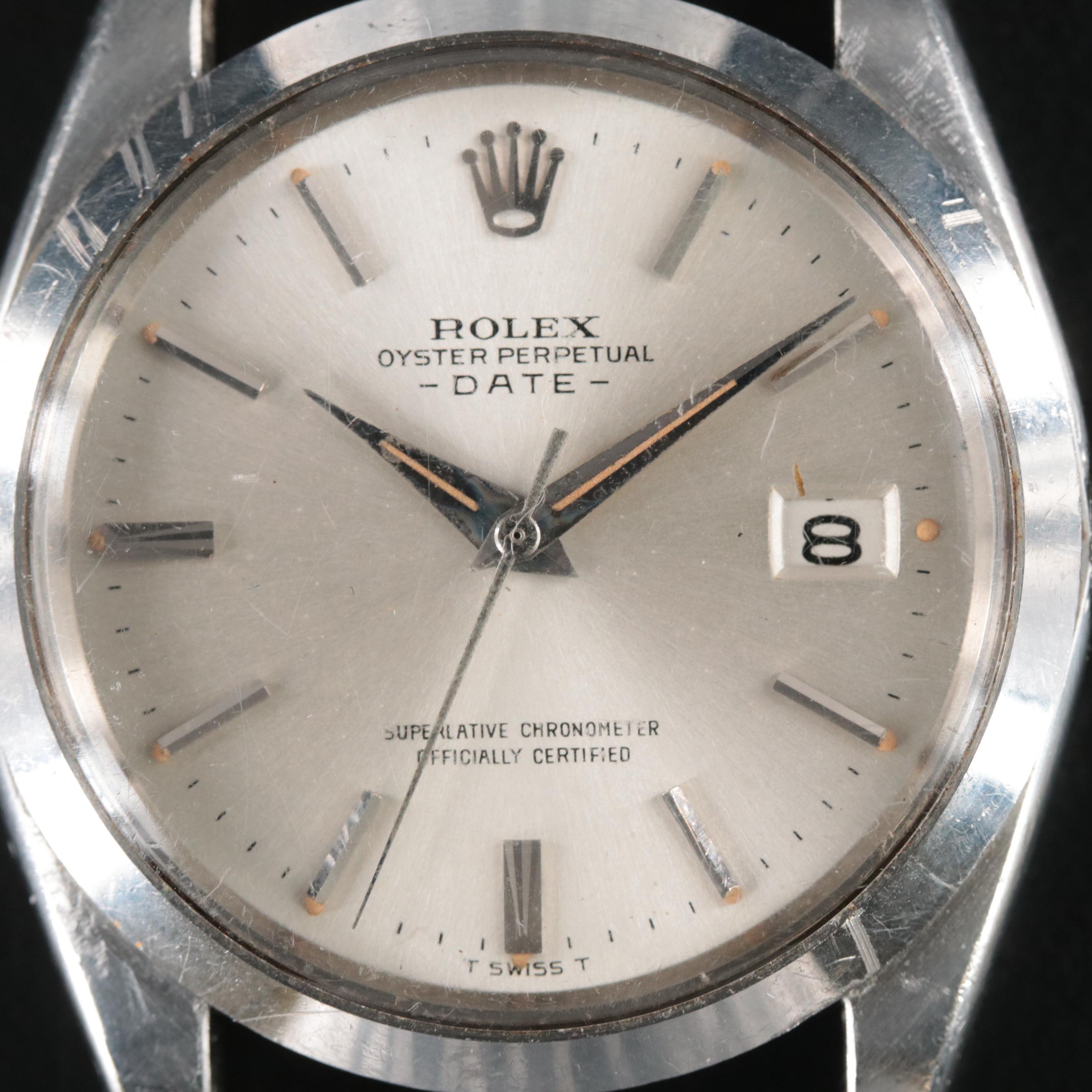 1959 Rolex Oyster Perpetual Date Stainless Steel Watch