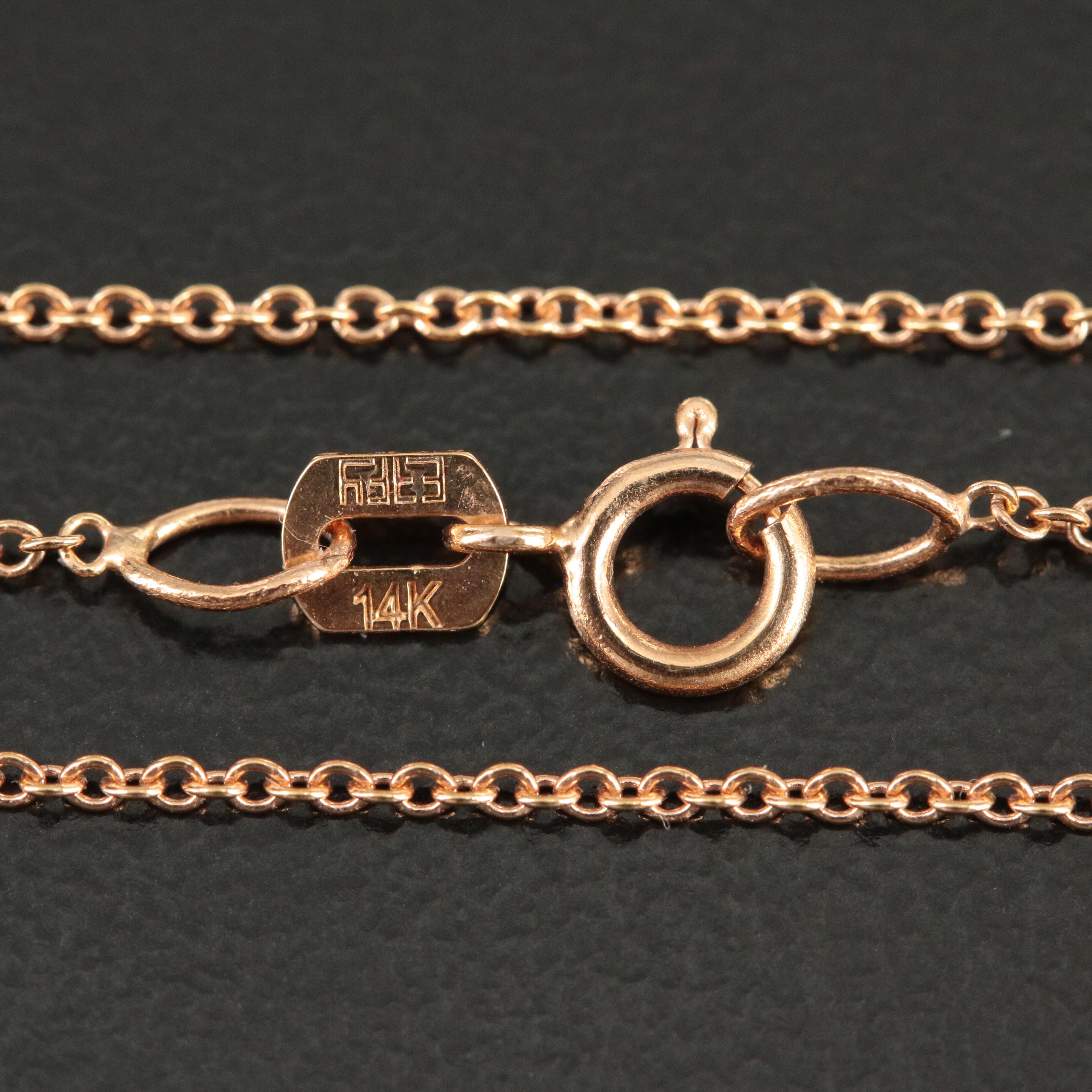 Effy 14K Rose Gold and Amethyst Pendant Necklace