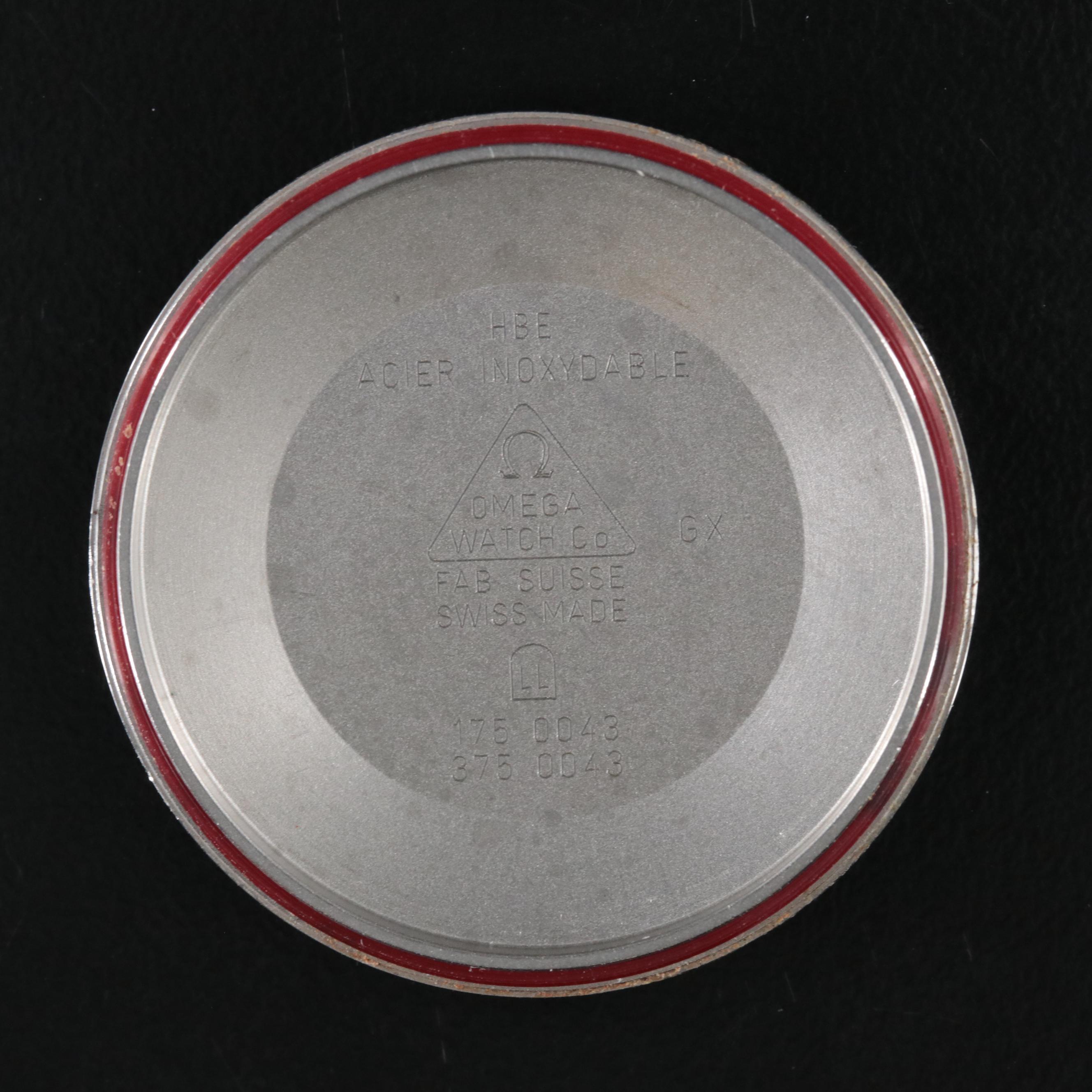 Omega Speedmaster Date Blue Dial Stainless Steel Watch