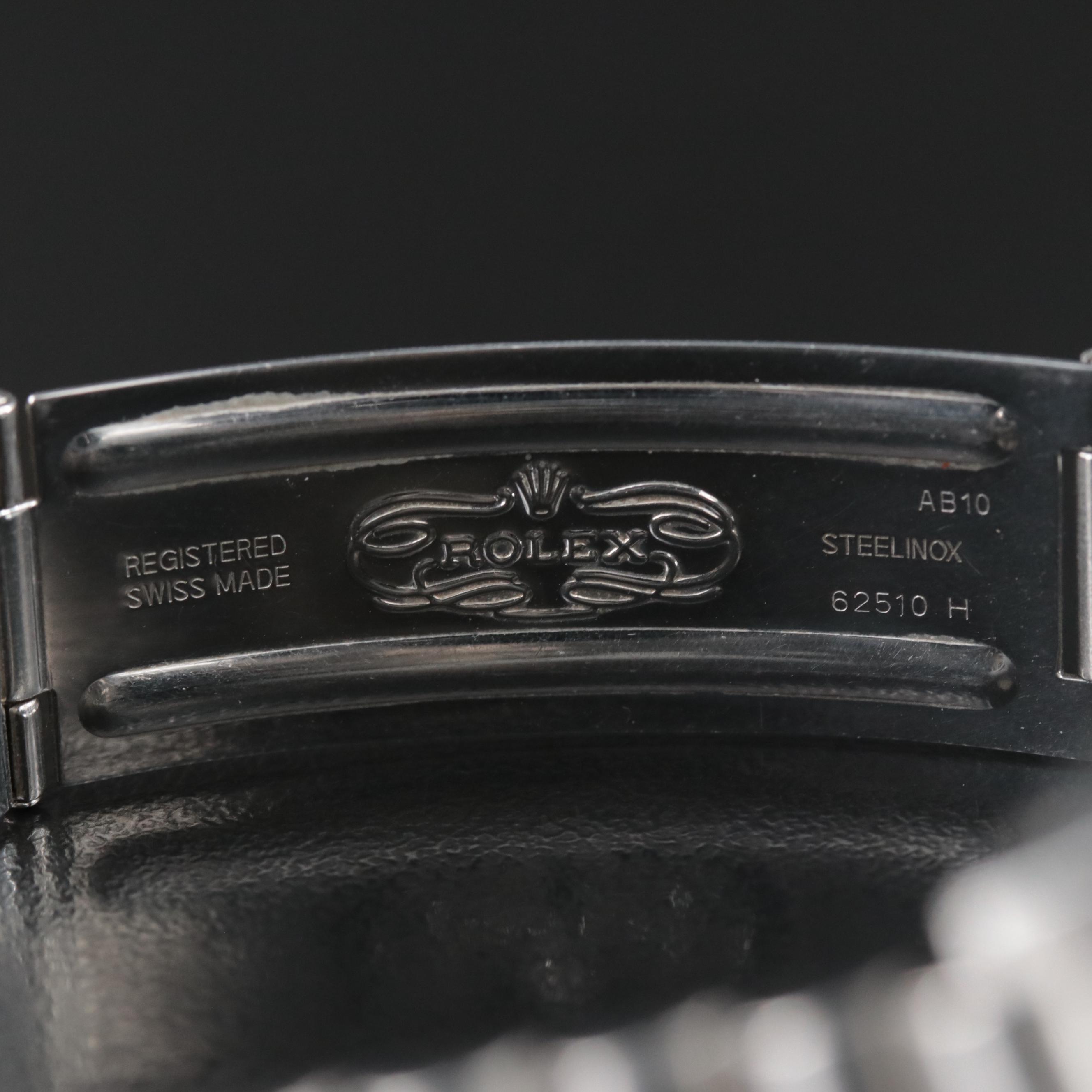 2000 Rolex GMT Master II Stainless Steel Watch