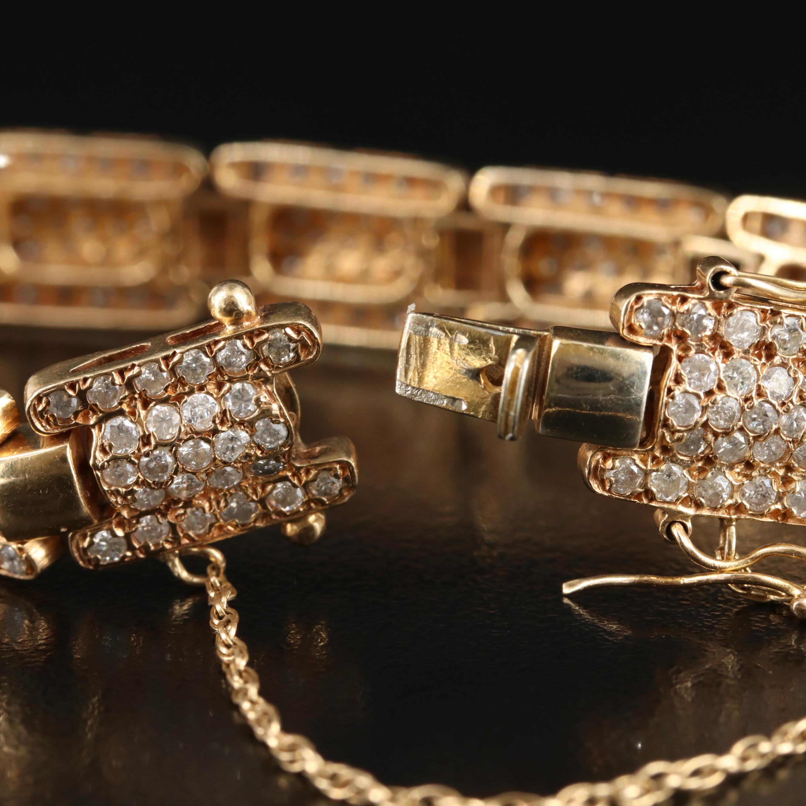 14K 5.02 CTW Diamond Bracelet