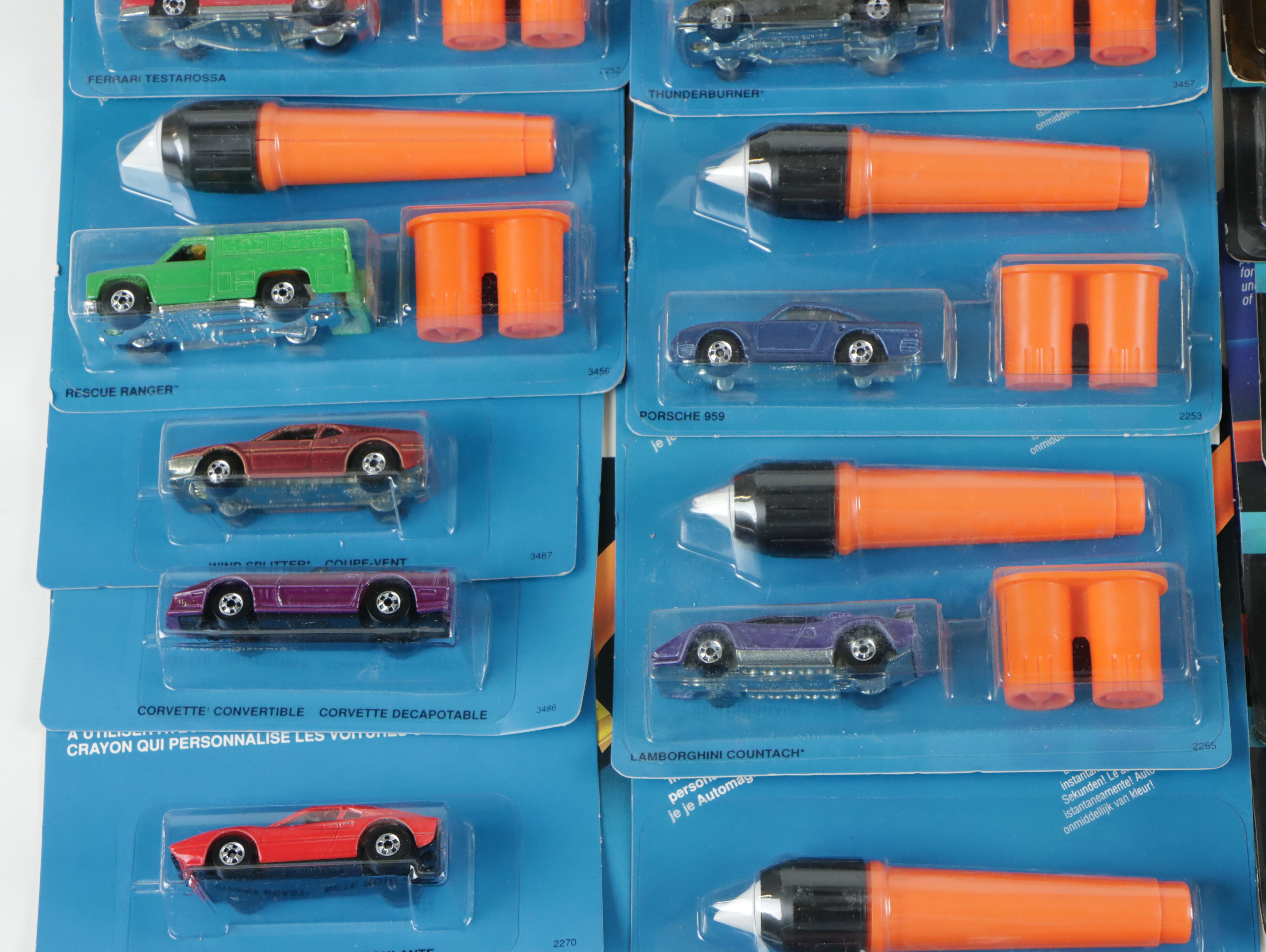 Mattel "Color FX", Other Mattel Color-Changing Hot Wheels and More