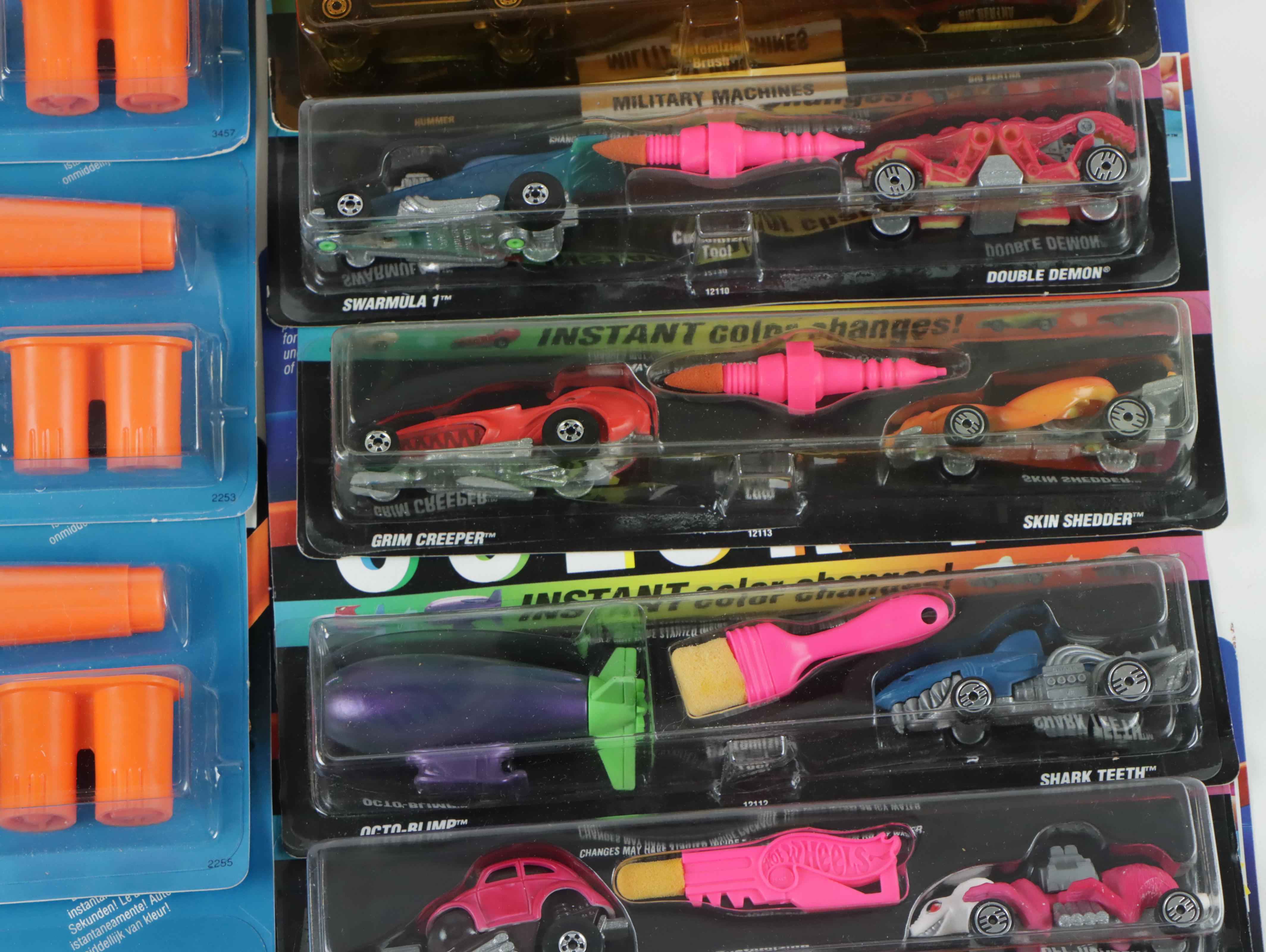 Mattel "Color FX", Other Mattel Color-Changing Hot Wheels and More