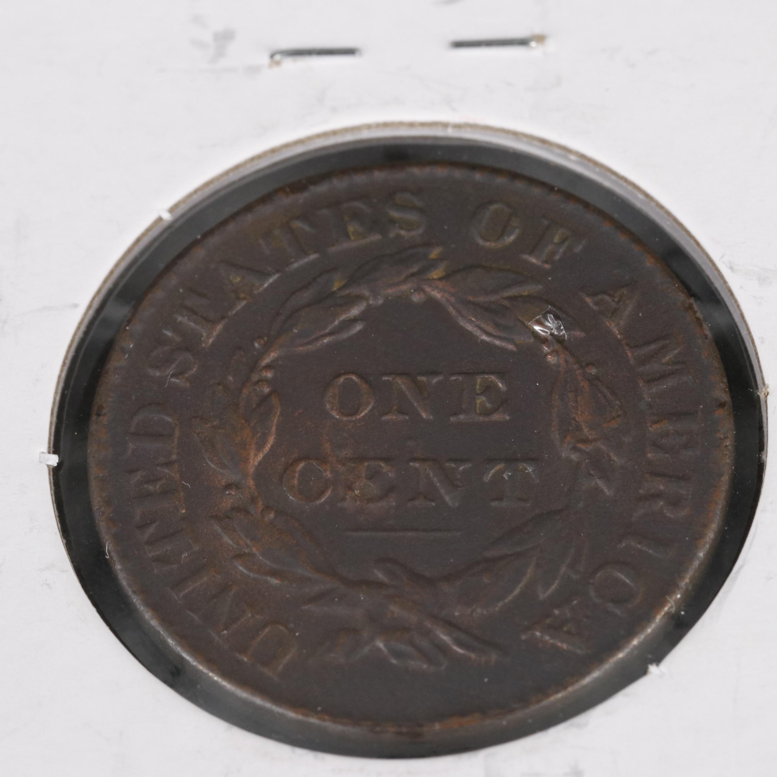 1827 Coronet Head Large Cent