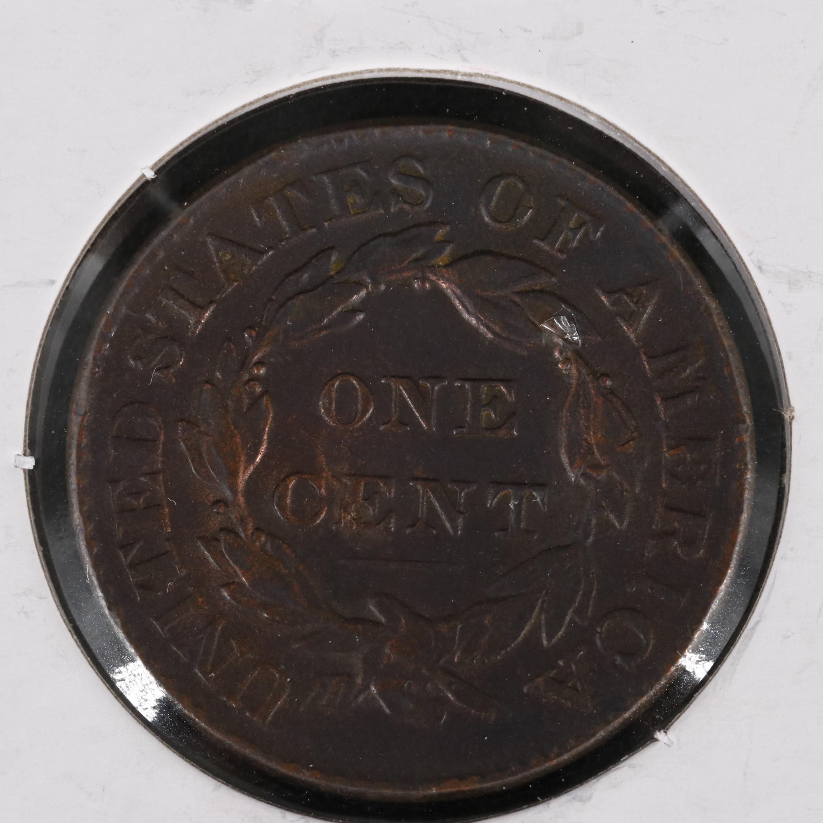 1827 Coronet Head Large Cent