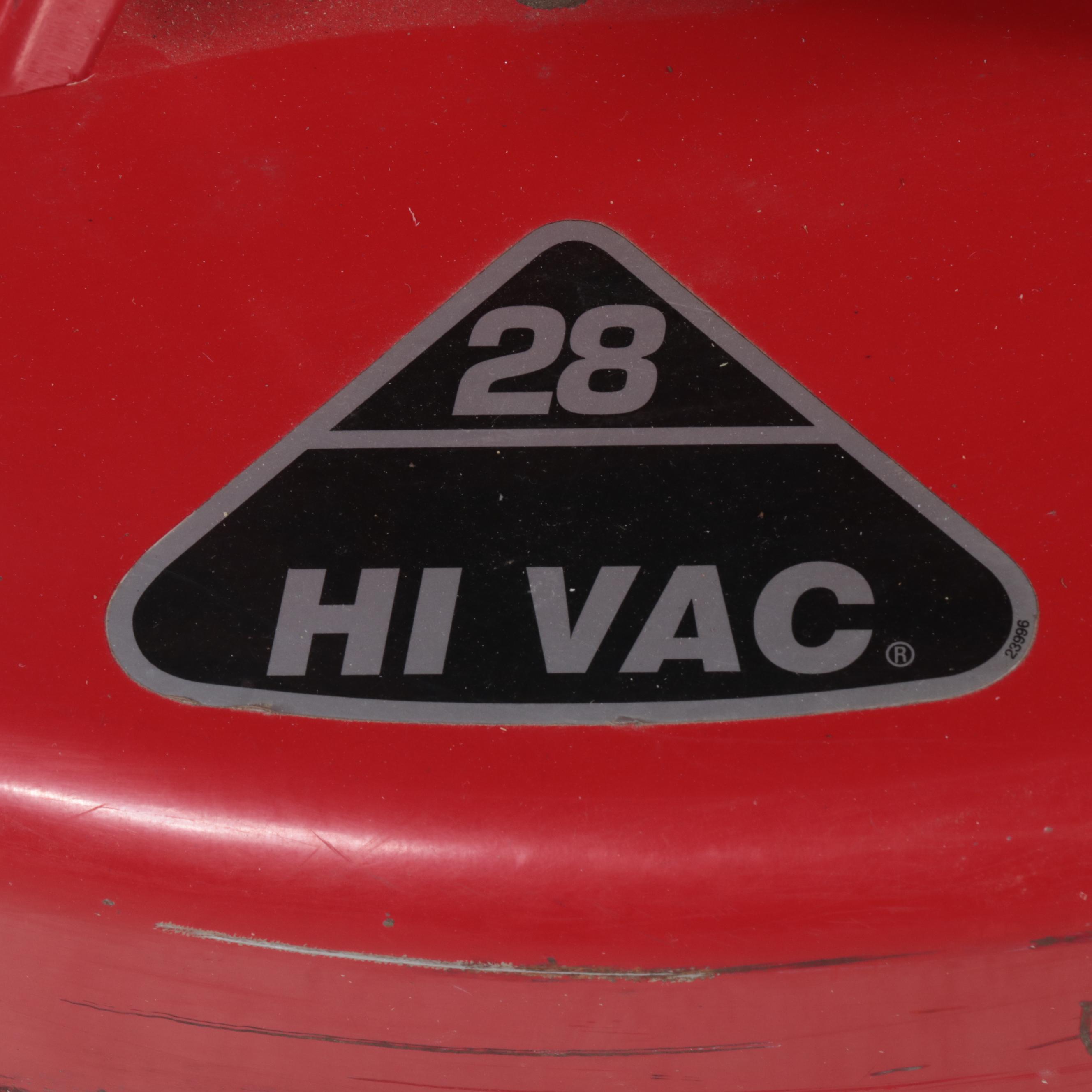 Snapper 28" Hi Vac Ride-On Mower