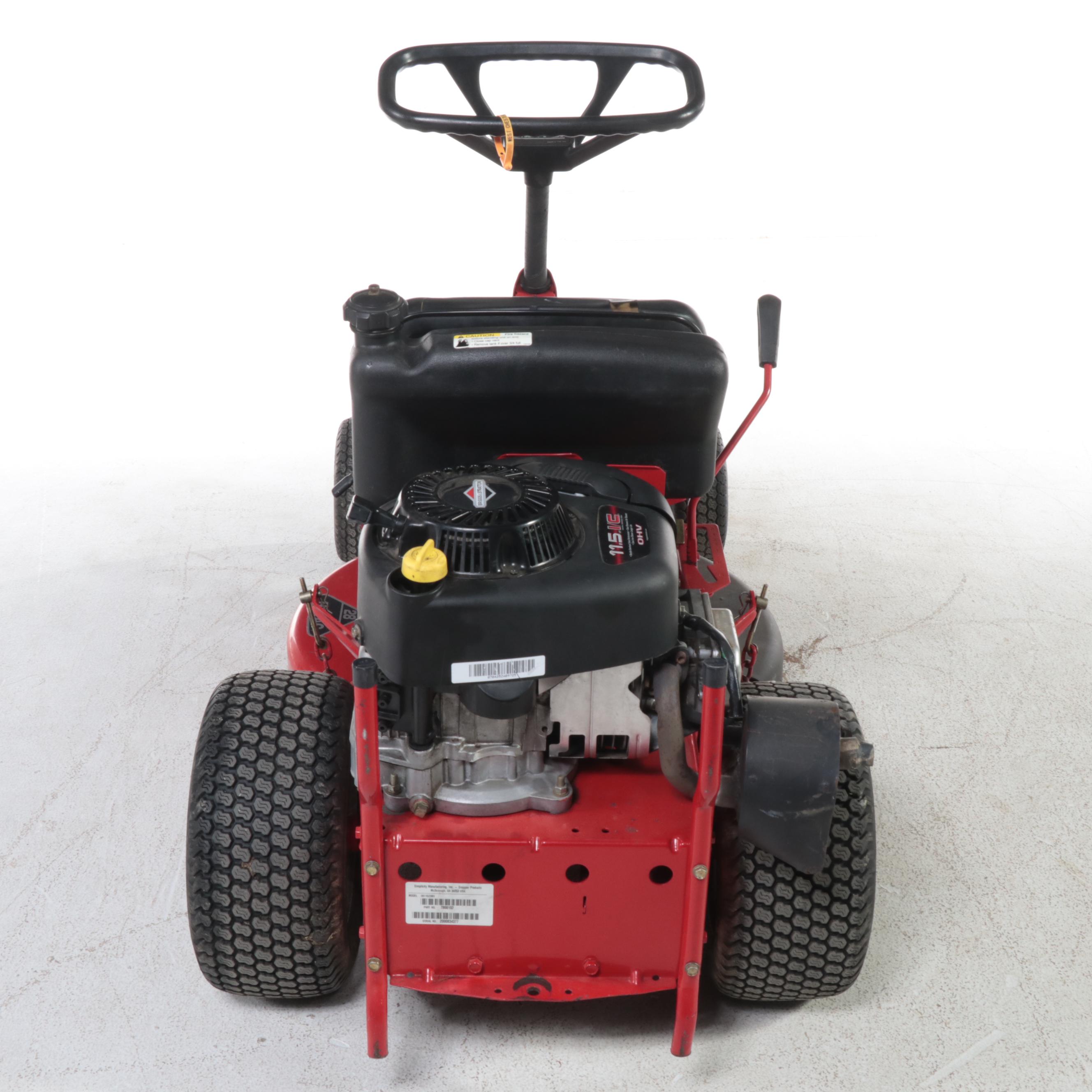 Snapper 28" Hi Vac Ride-On Mower