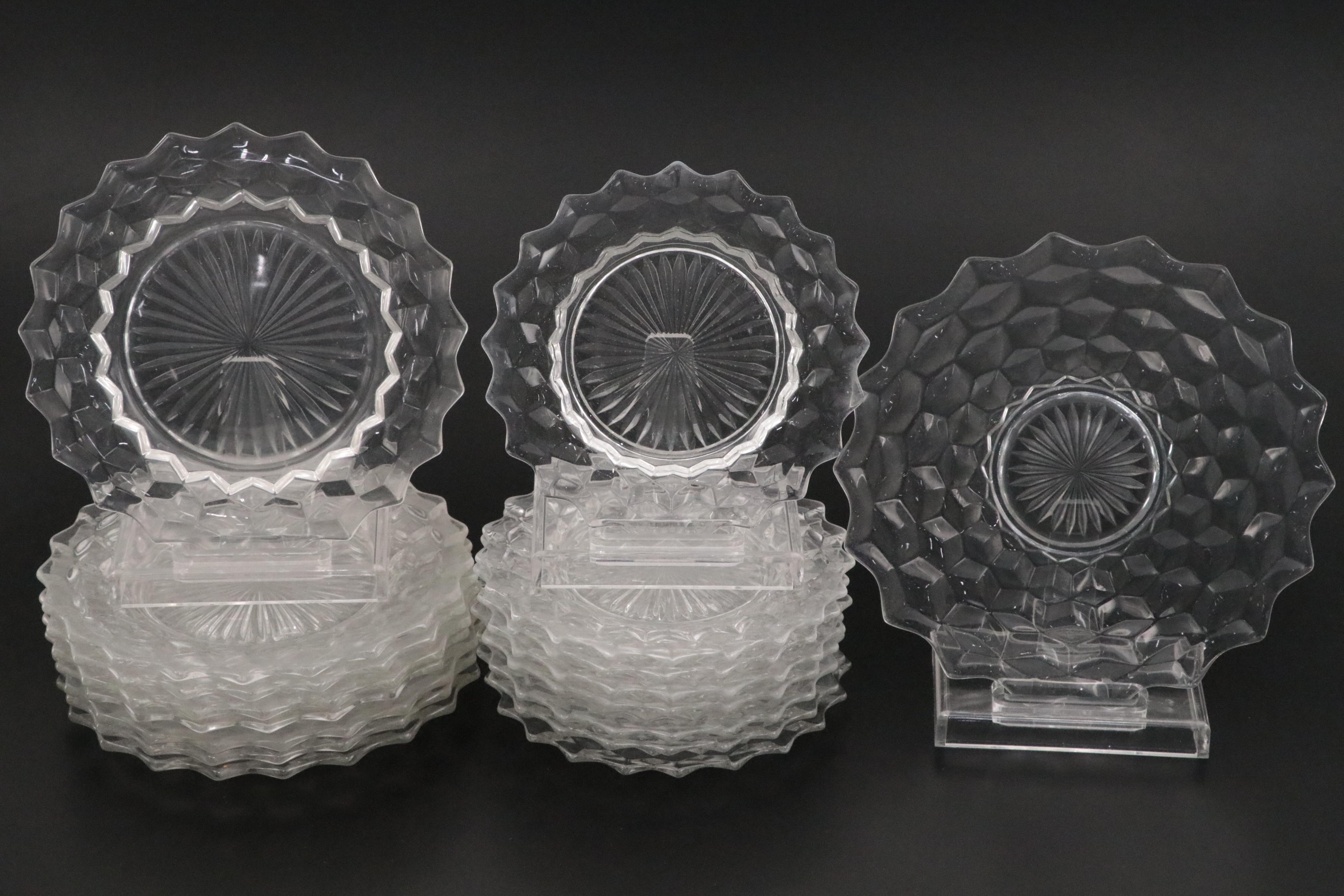 Fostoria "American Clear" Tableware and Champagne Glasses