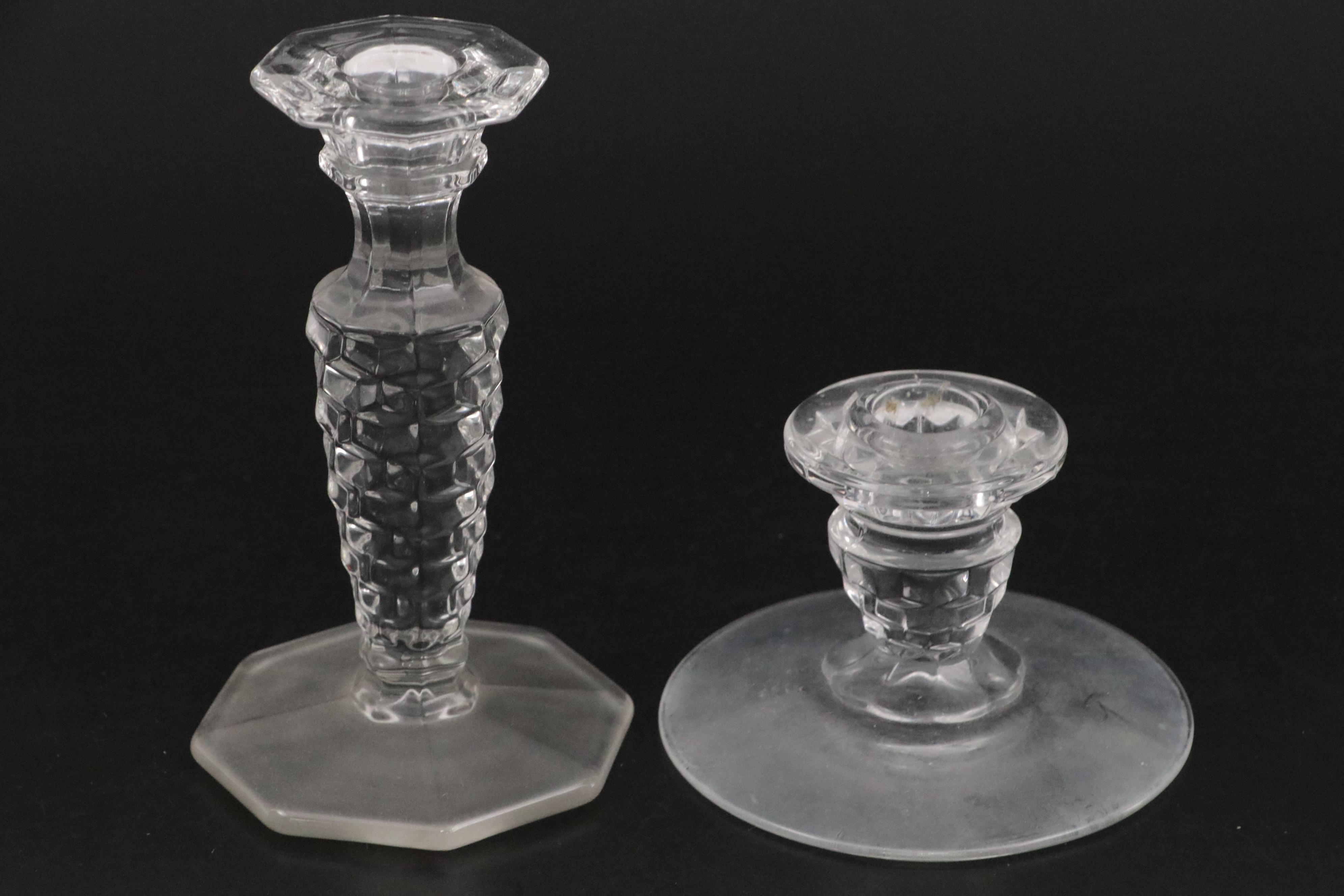Fostoria "American Clear" Tableware and Champagne Glasses
