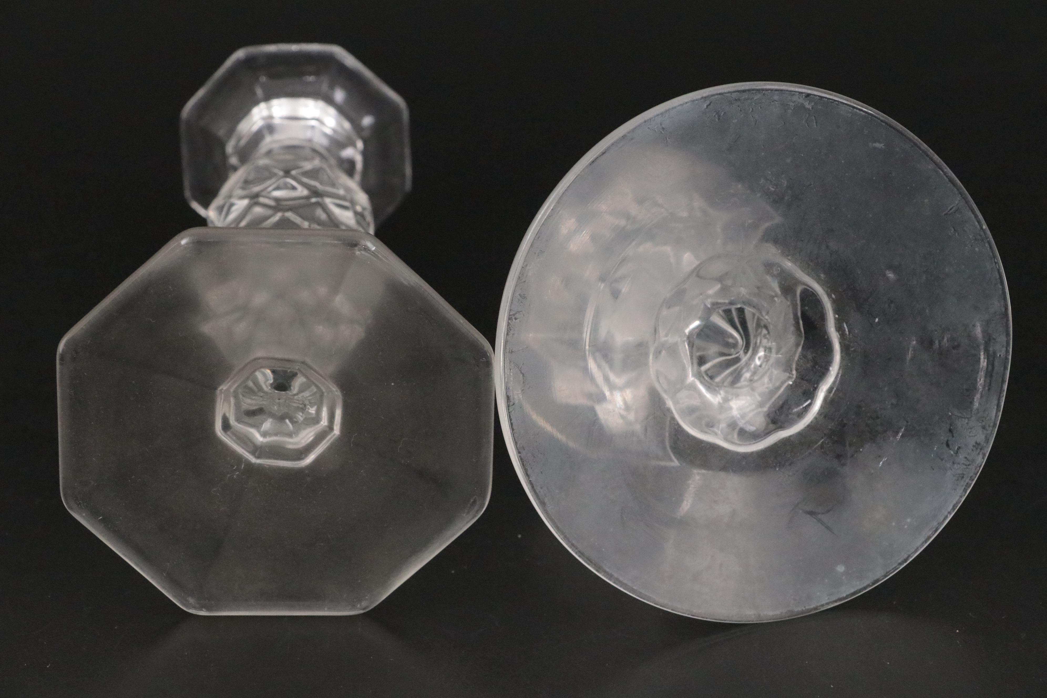 Fostoria "American Clear" Tableware and Champagne Glasses