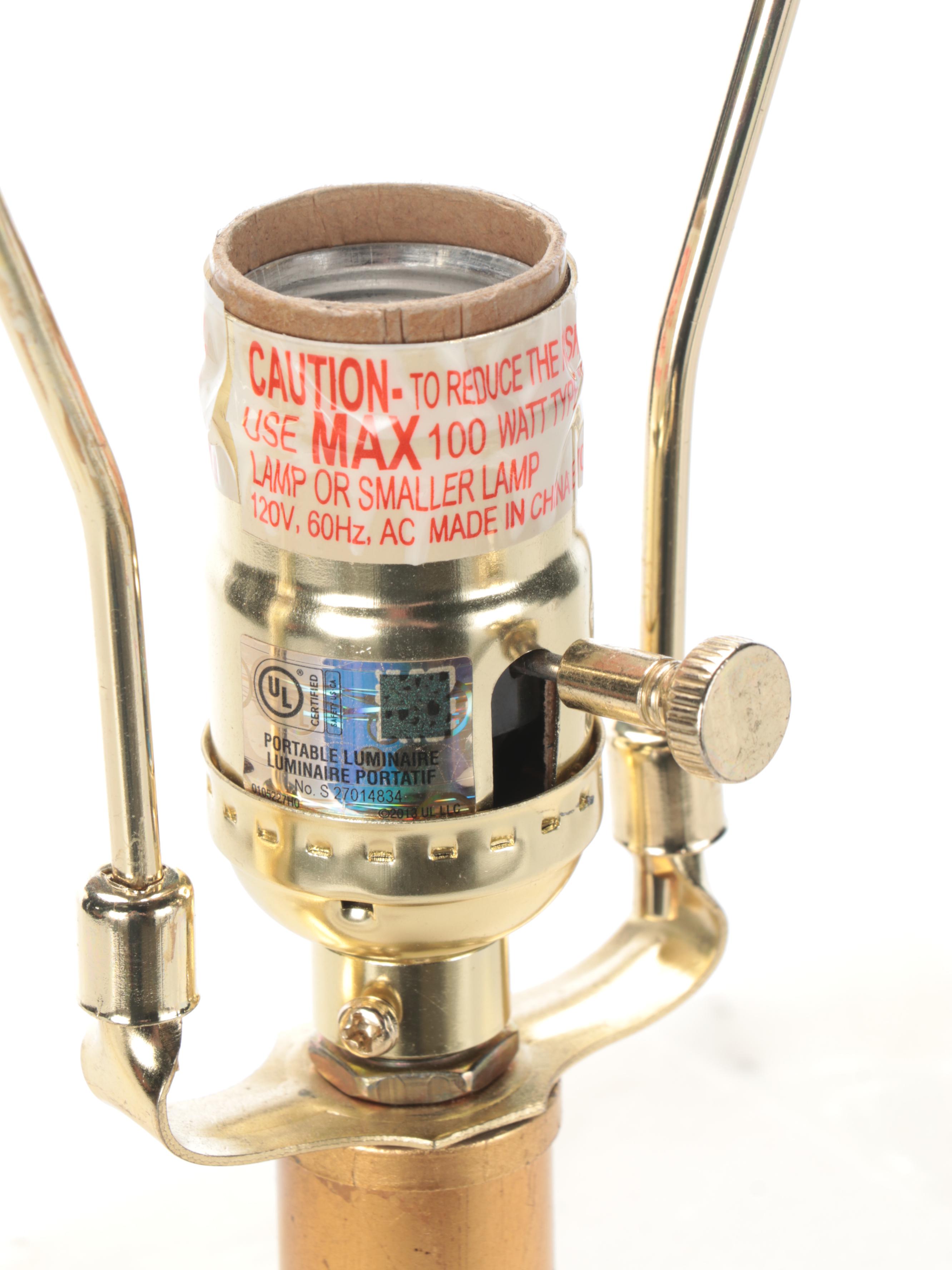 Simon Blake Interiors Alabaster Table Lamp, Contemporary