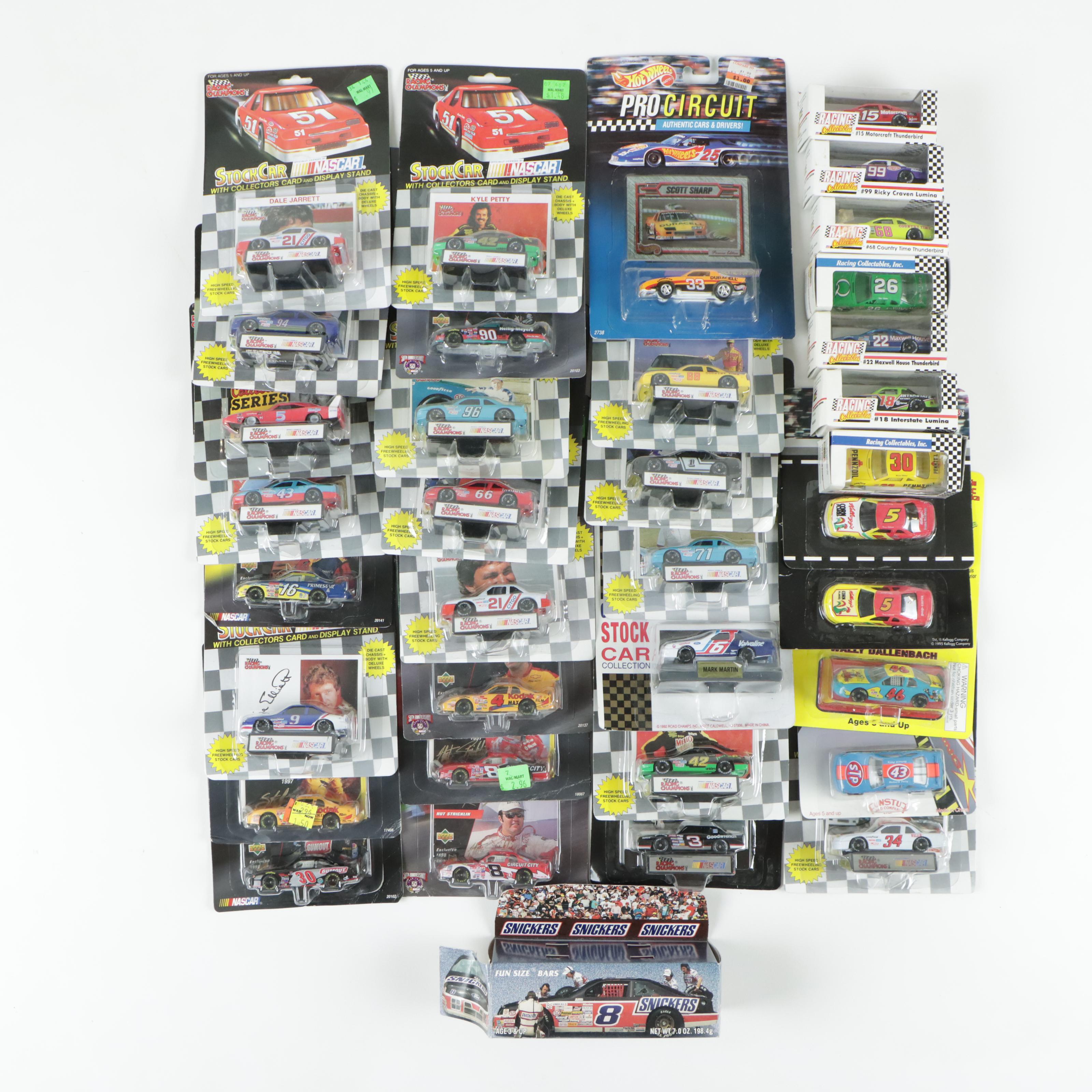 Racing Champions Pro Circuit, NASCAR, Corn Flakes Racing, and More Toy Cars