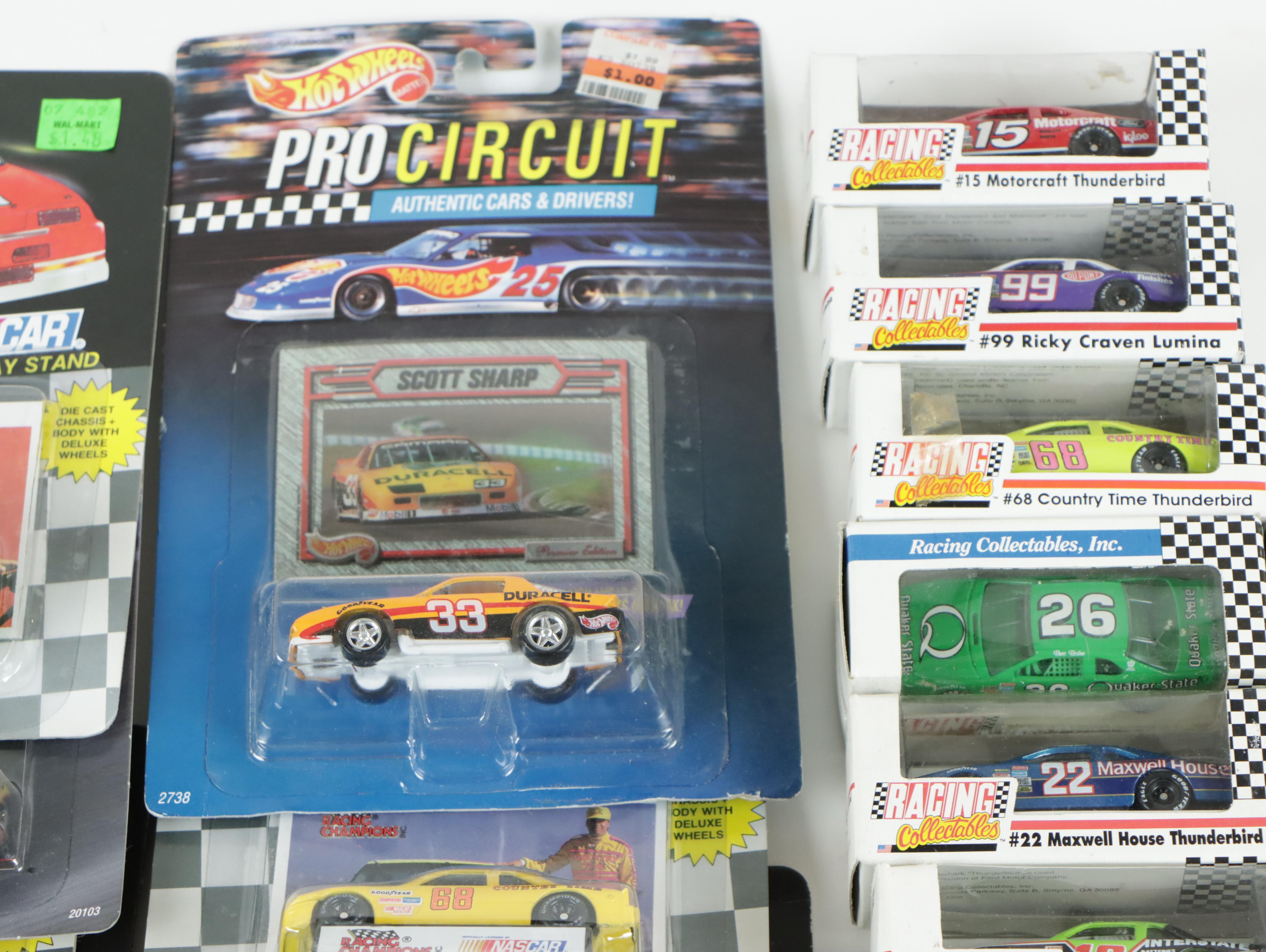 Racing Champions Pro Circuit, NASCAR, Corn Flakes Racing, and More Toy Cars