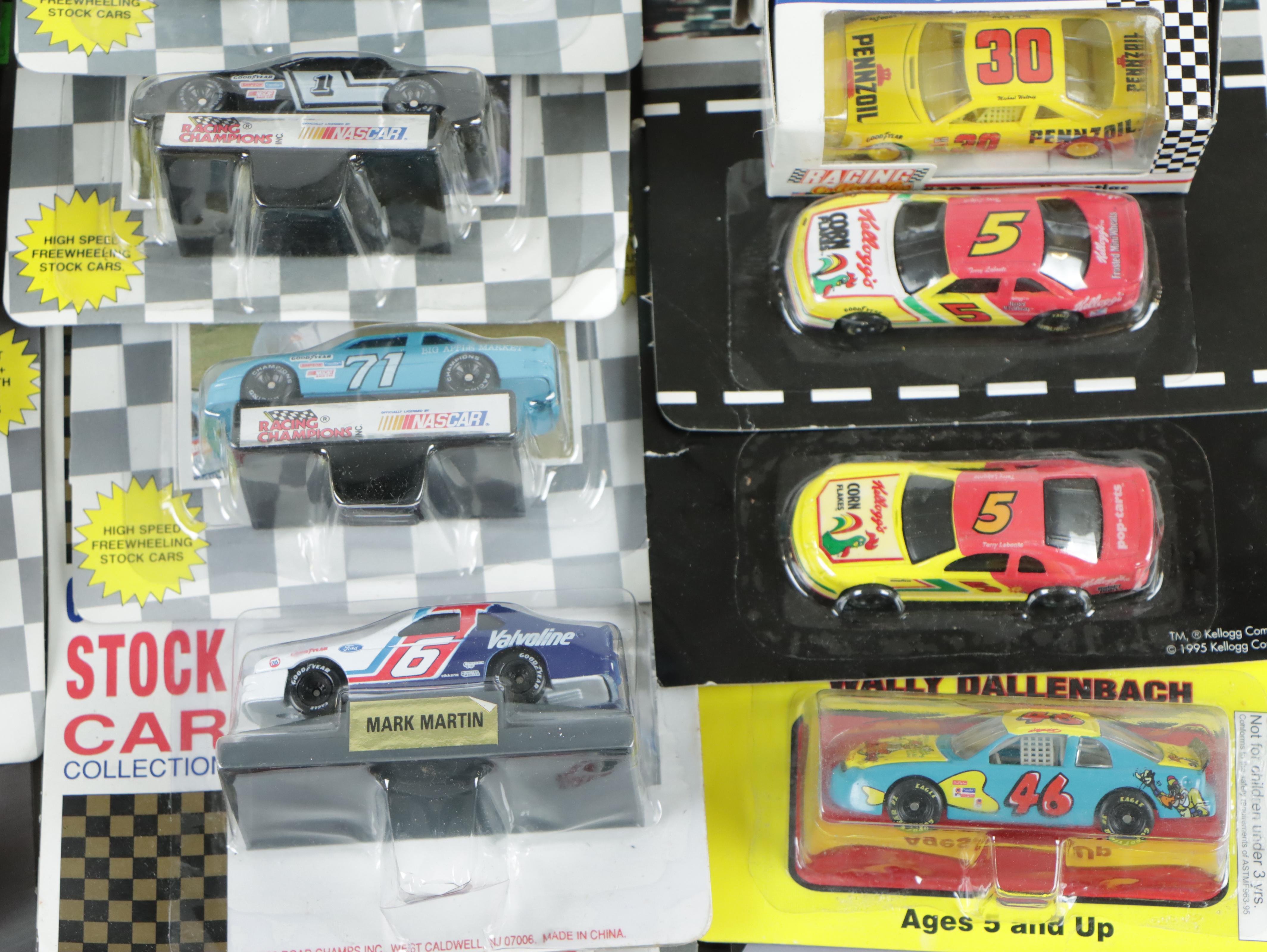 Racing Champions Pro Circuit, NASCAR, Corn Flakes Racing, and More Toy Cars