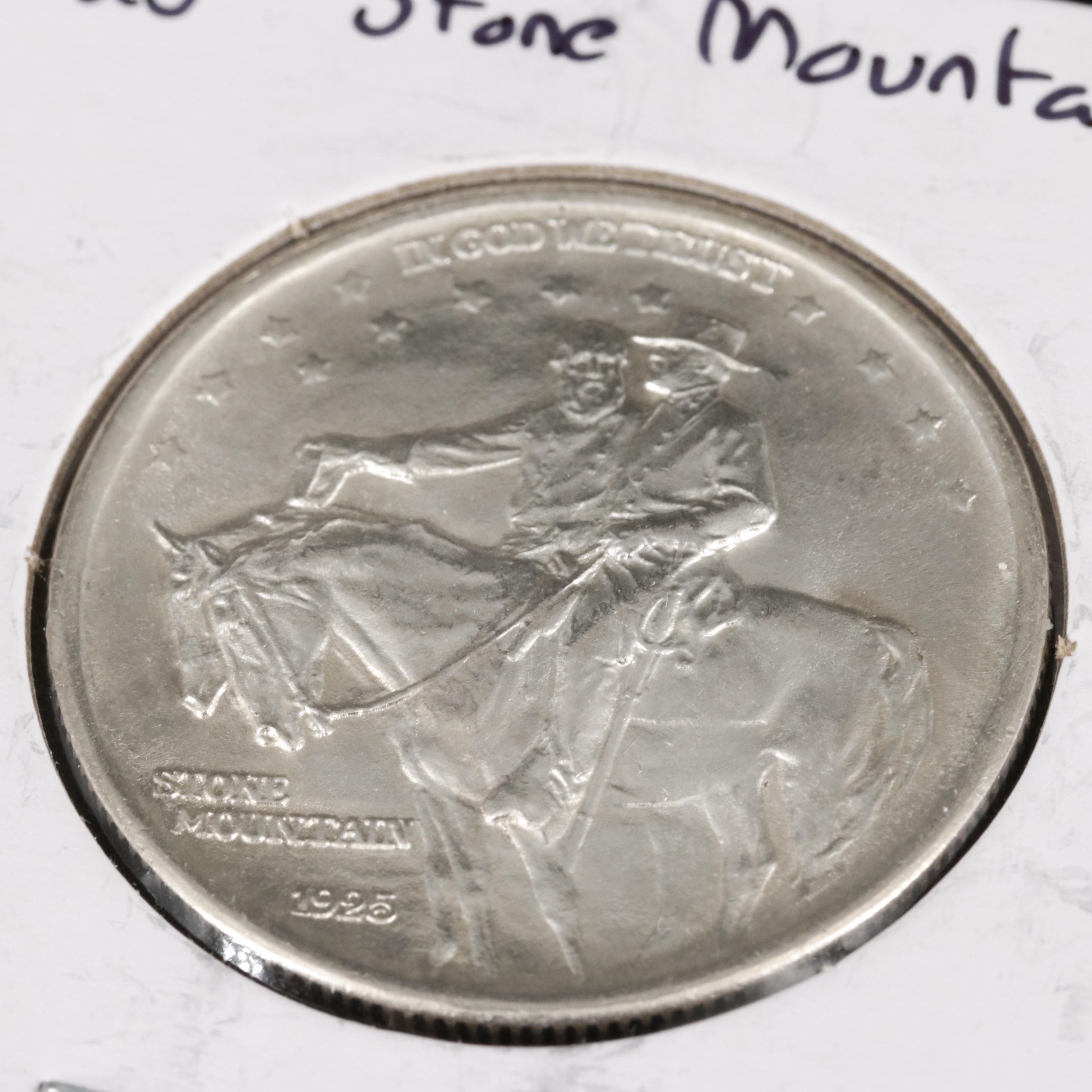 1925 Stone Mountain Commemorative Silver Half Dollar | EBTH